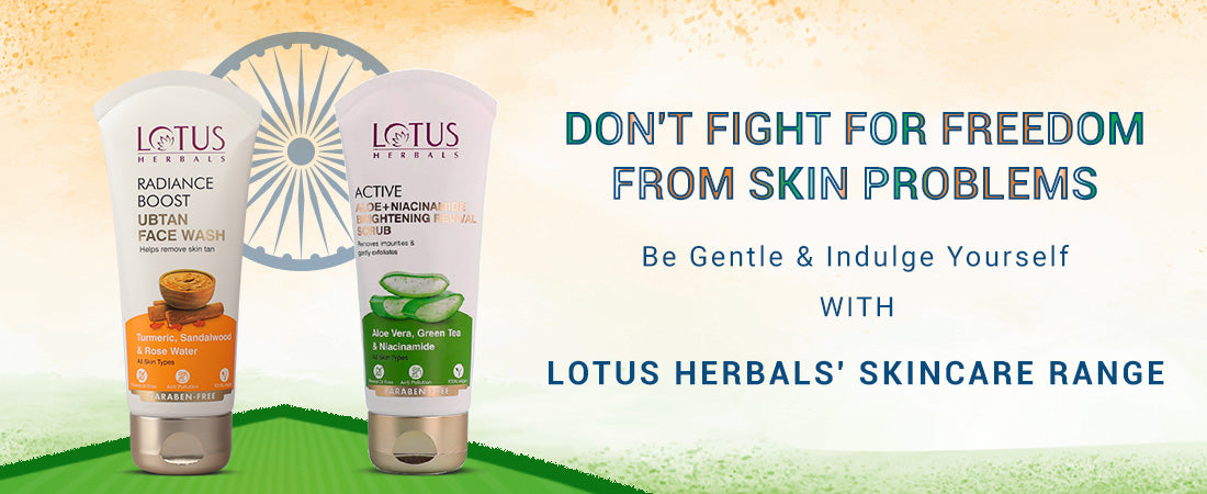 Don't fight for freedom from skin problems