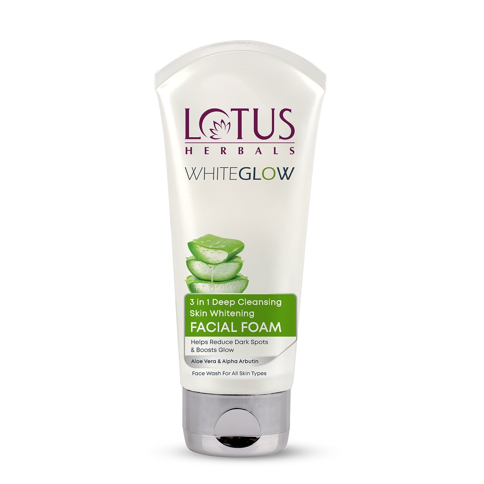 WhiteGlow 3 In 1 Deep Cleansing Skin Brightening Facial Foam