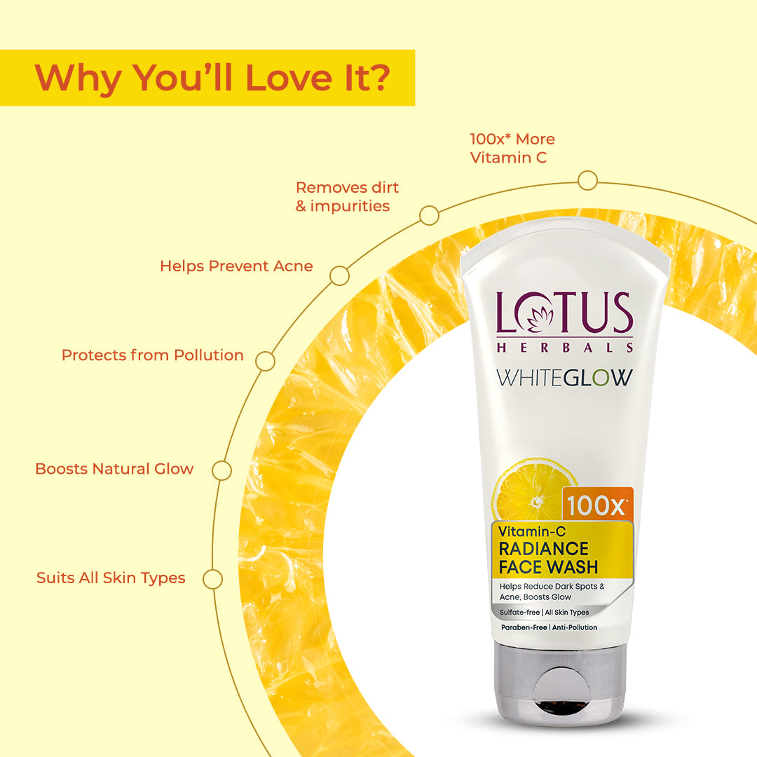 WhiteGlow Vitamin-C Radiance Facewash