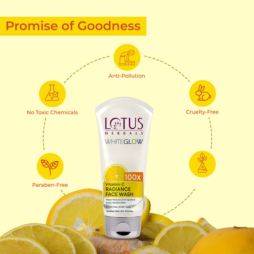 WhiteGlow Vitamin-C Radiance Facewash