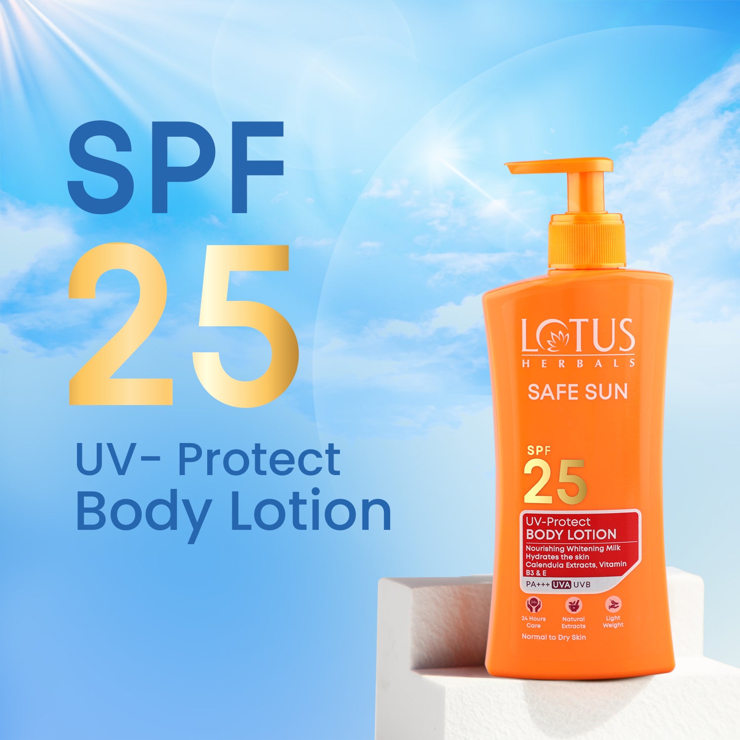 Safe Sun UV Protect Body Lotion SPF 25 PA+++