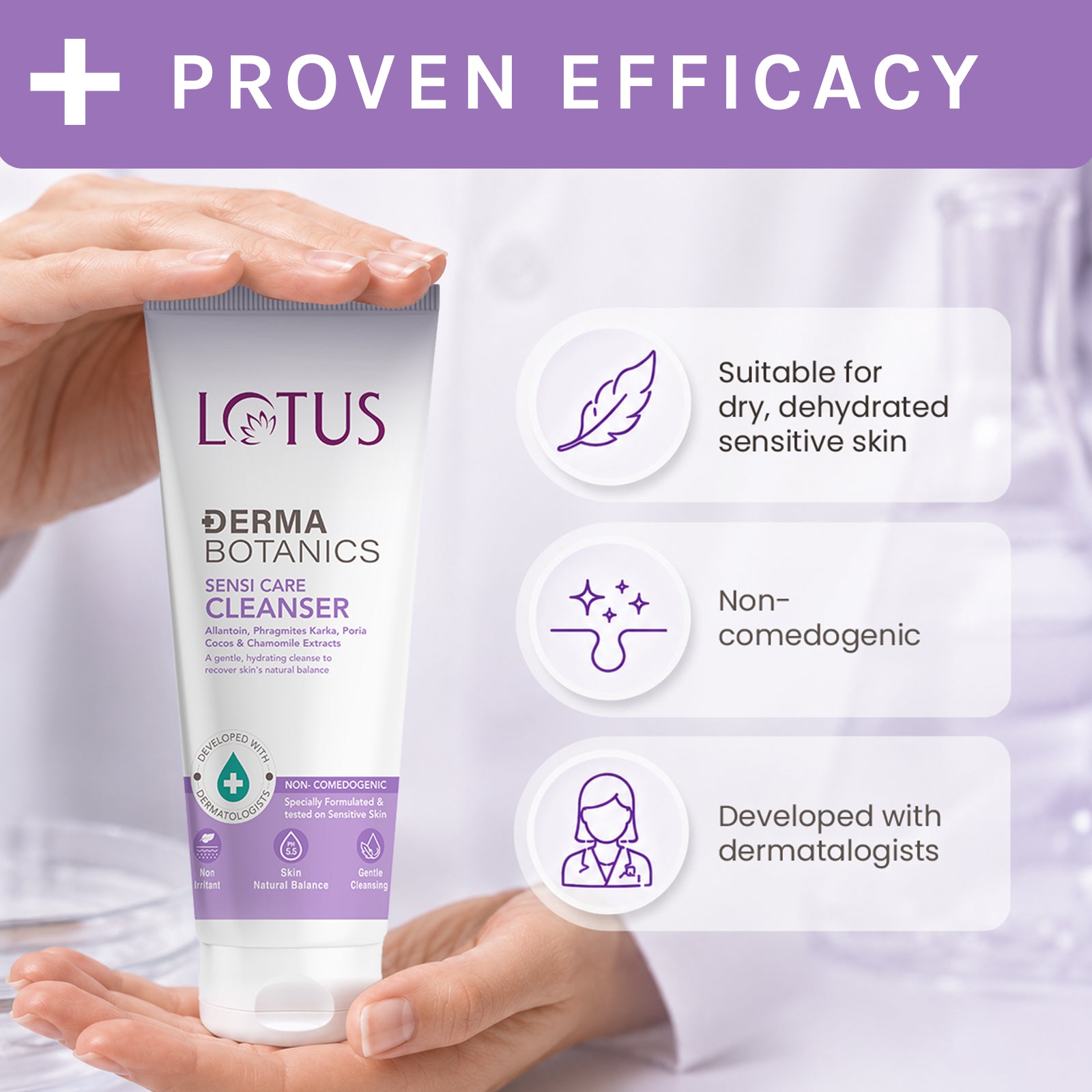 Lotus Derma Botanics Sensi Care Cleanser