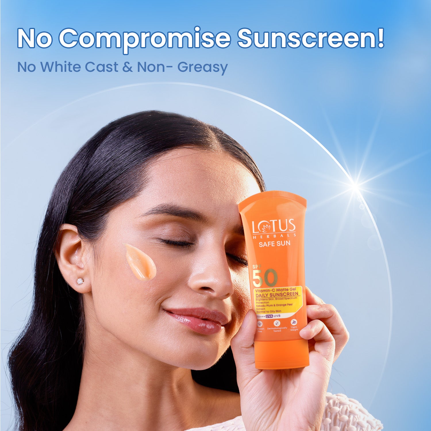 Safe Sun Vitamin-C MatteGEL Daily Sunscreen SPF 50