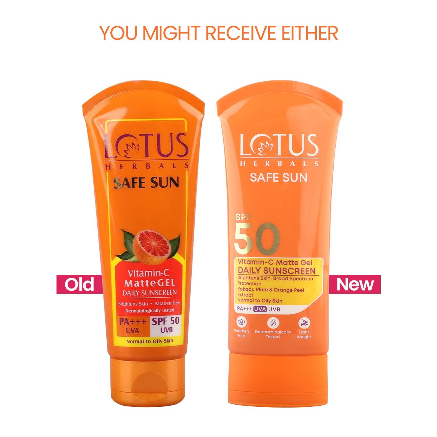 Safe Sun Vitamin-C MatteGEL Daily Sunscreen SPF 50