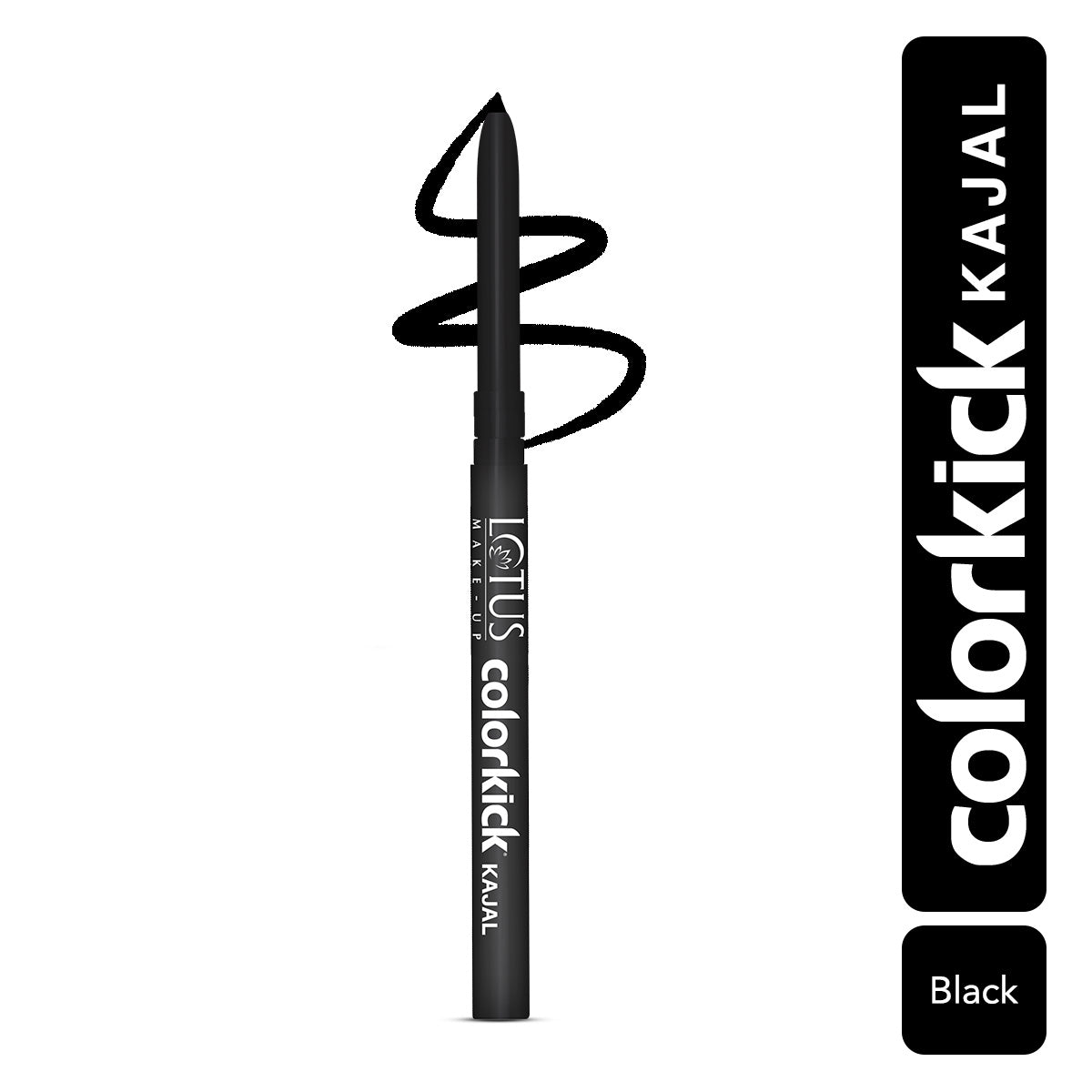 Colorkick Kajal - Black (Pack of 2)