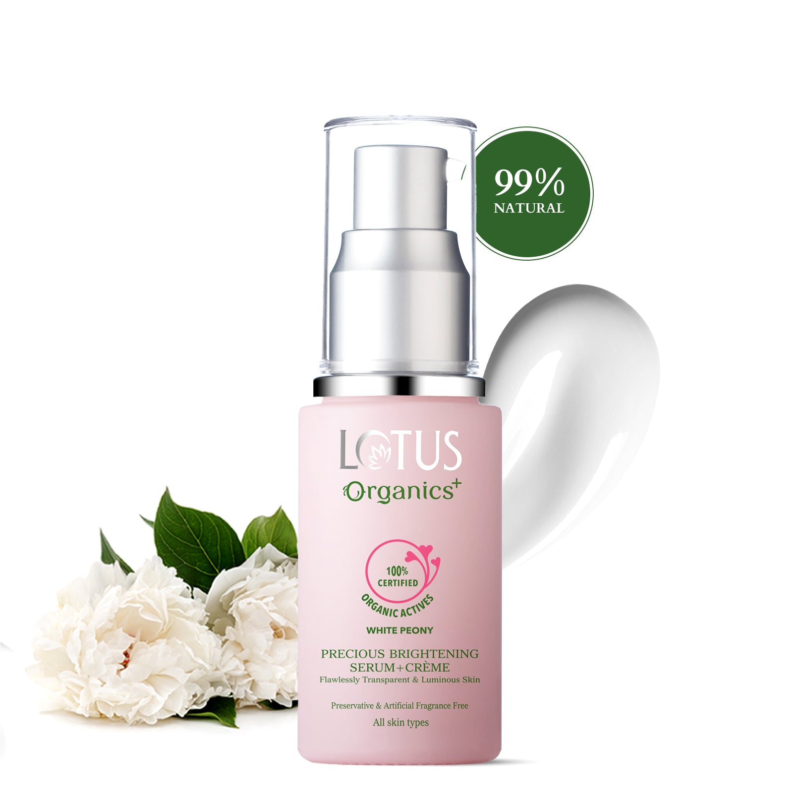 Lotus Precious Brightening Serum+ Creme