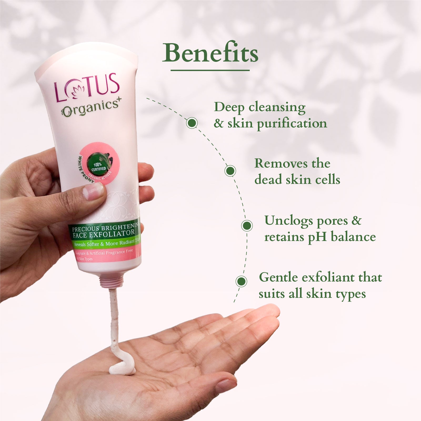 Lotus Precious Brightening Face Exfoliator