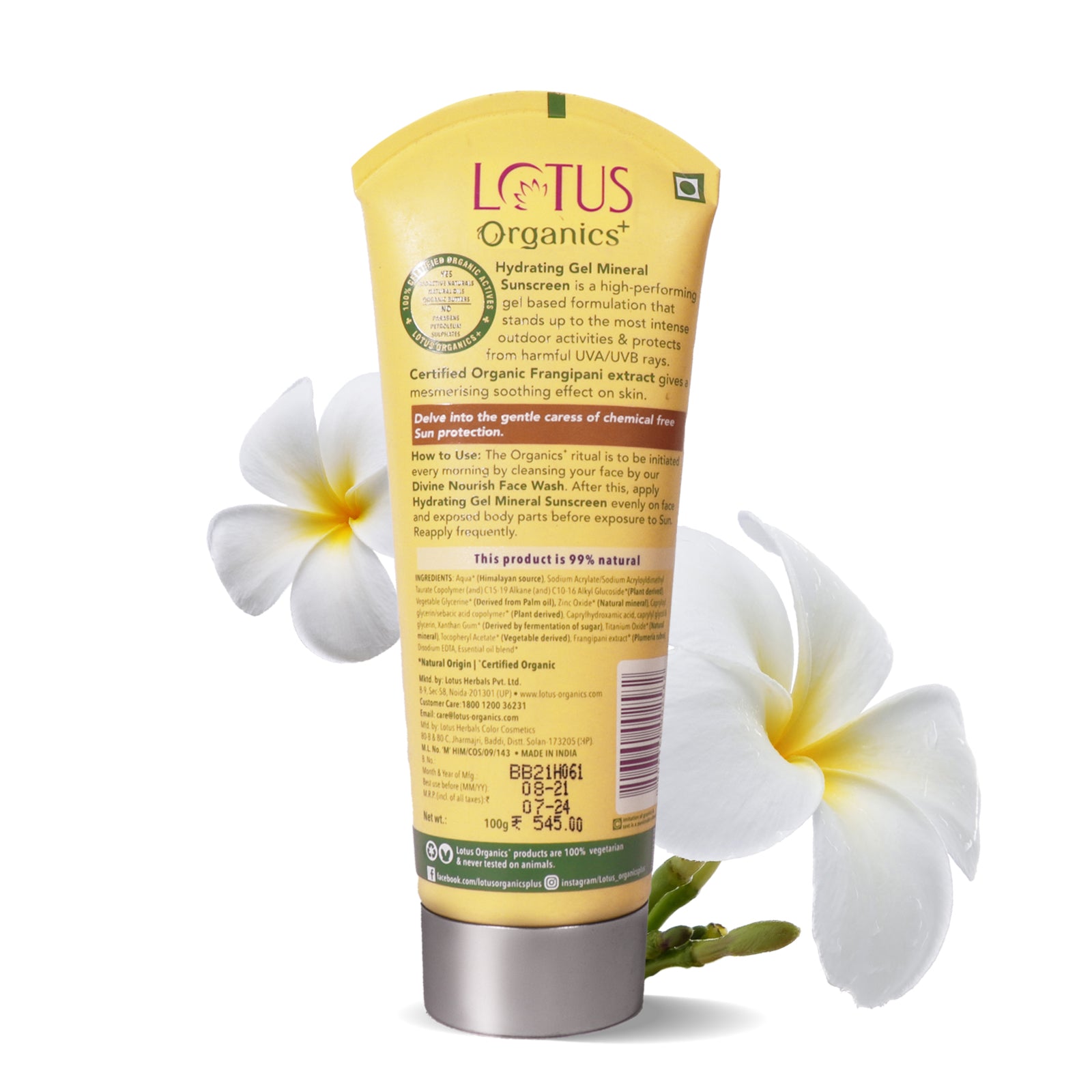 Hydrating Gel Mineral Sunscreen SPF 30 PA+++
