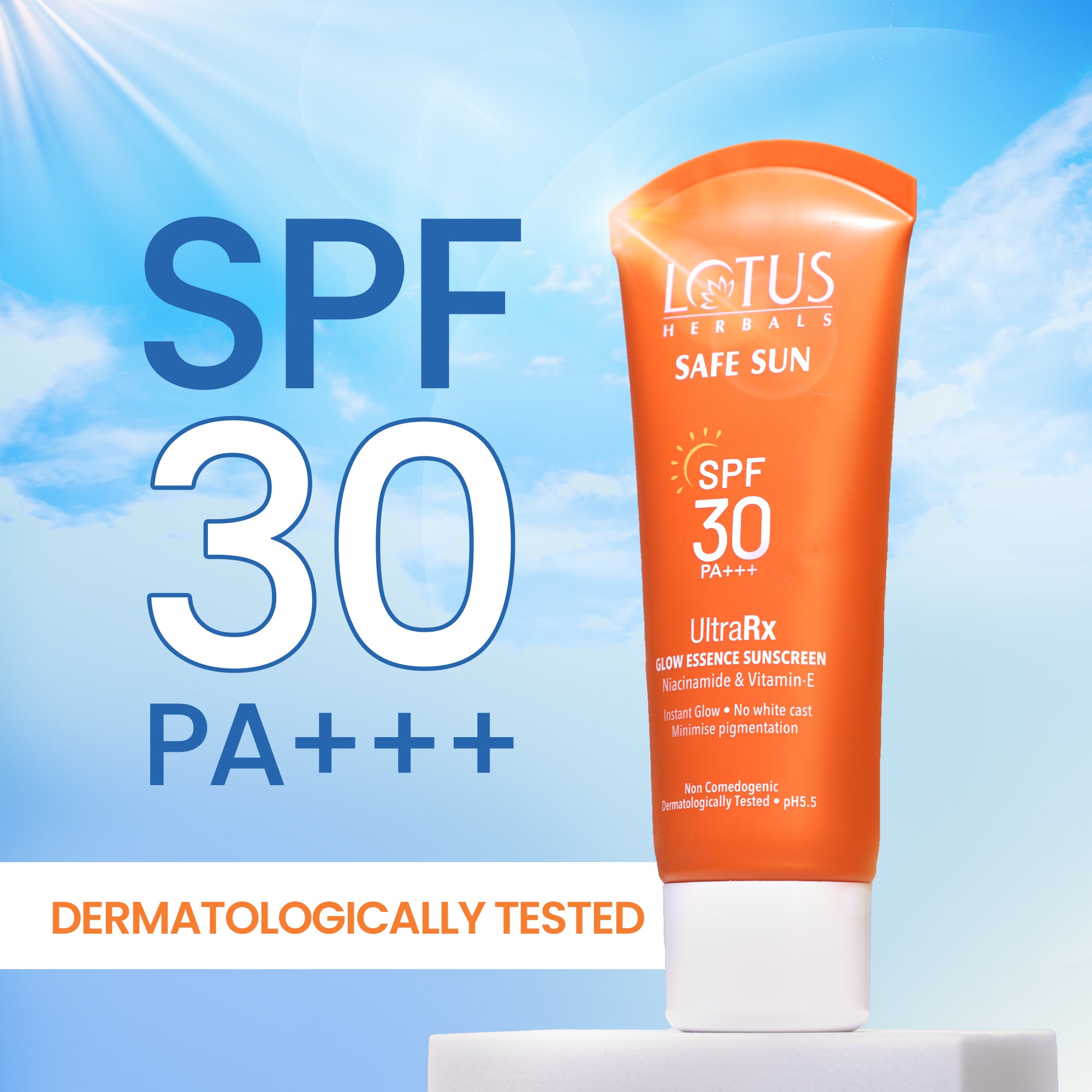 Safe Sun UltraRx Glow Essence Sunscreen SPF 30