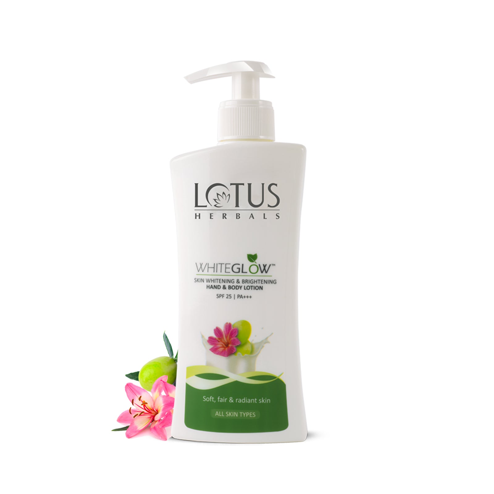 WhiteGlow Skin Brightening Hand & Body lotion SPF 25 PA+++