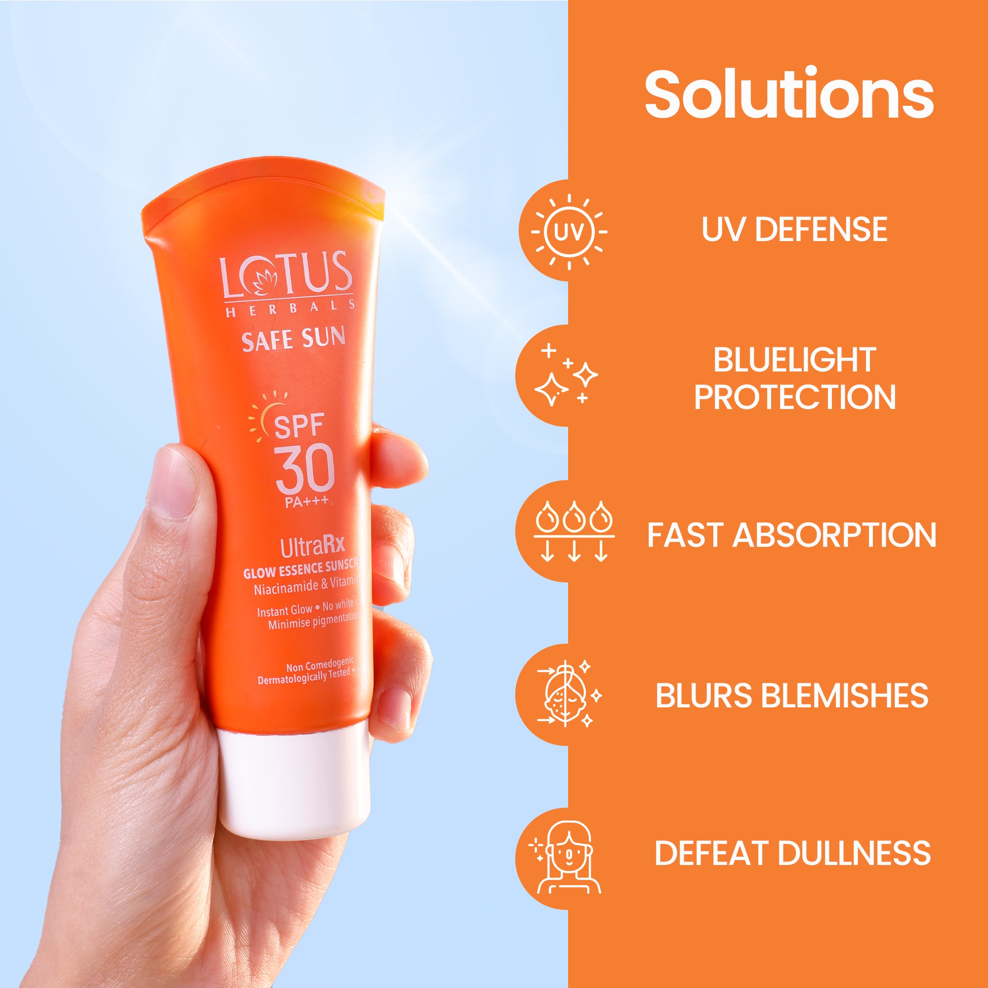 Safe Sun UltraRx Glow Essence Sunscreen SPF 30