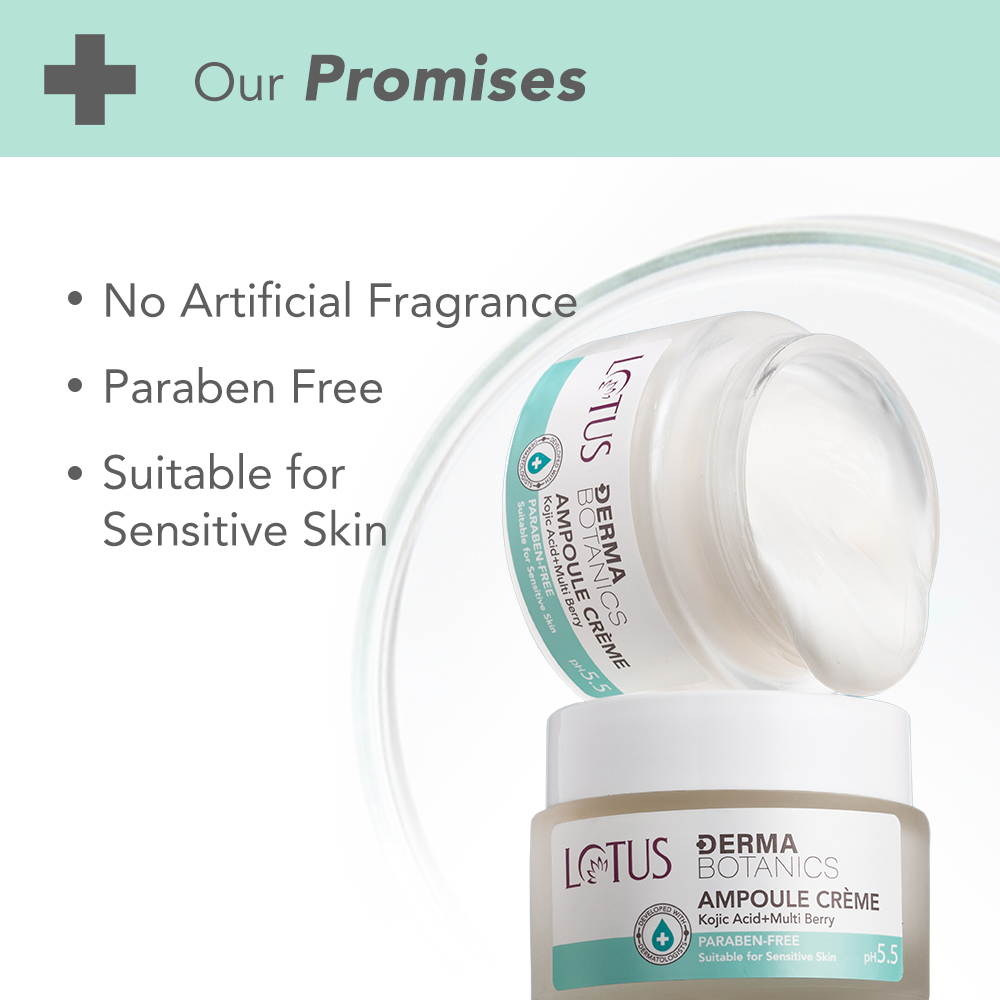 Dermabotanics Kojic acid + Multi berry Ampoule Crème