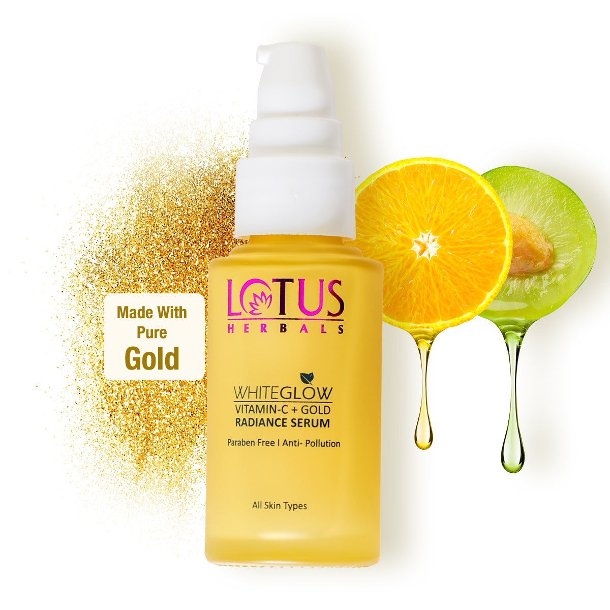 Lotus Gw Vit C+ Gold Radiance Serum