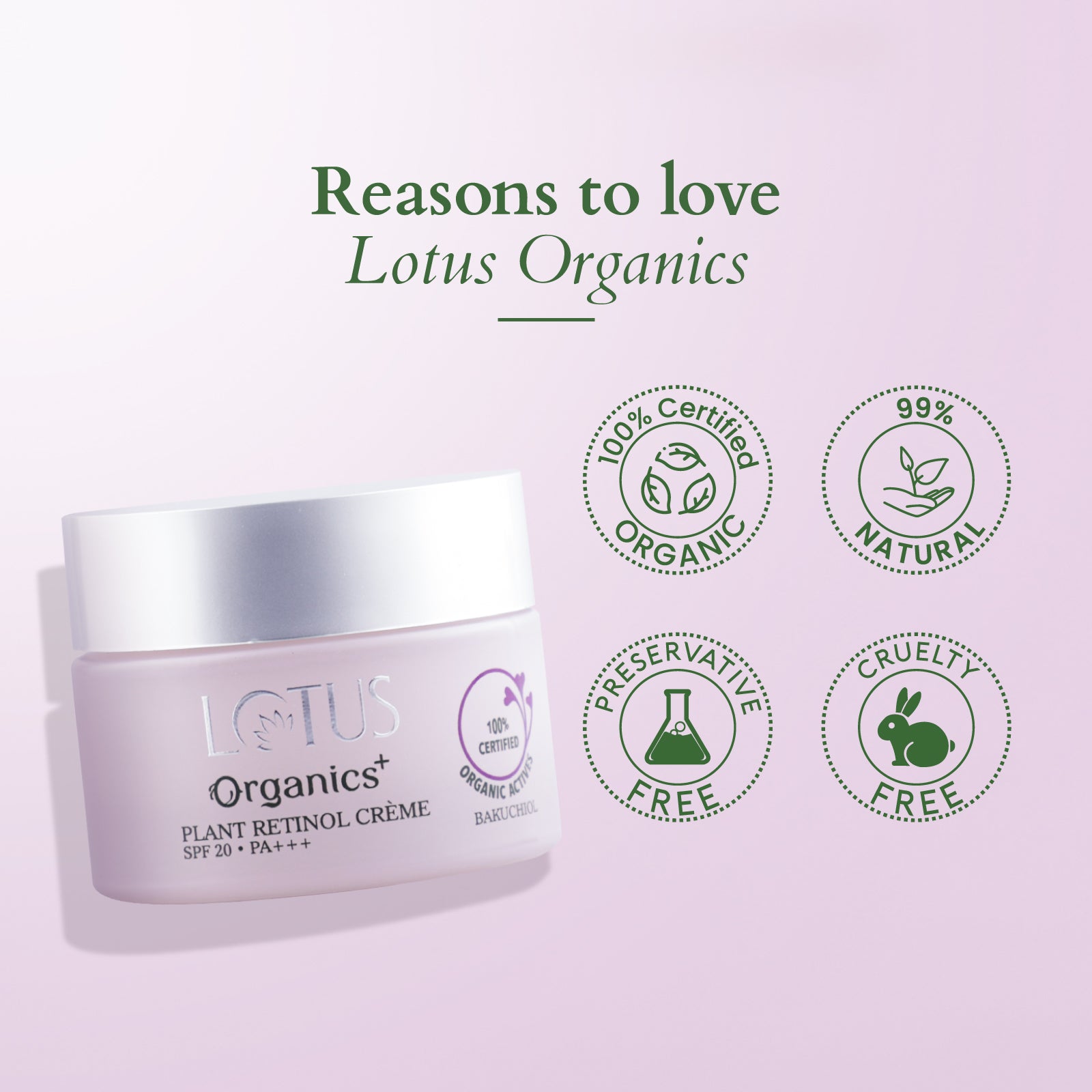 Bakuchiol Plant Retinol Crème