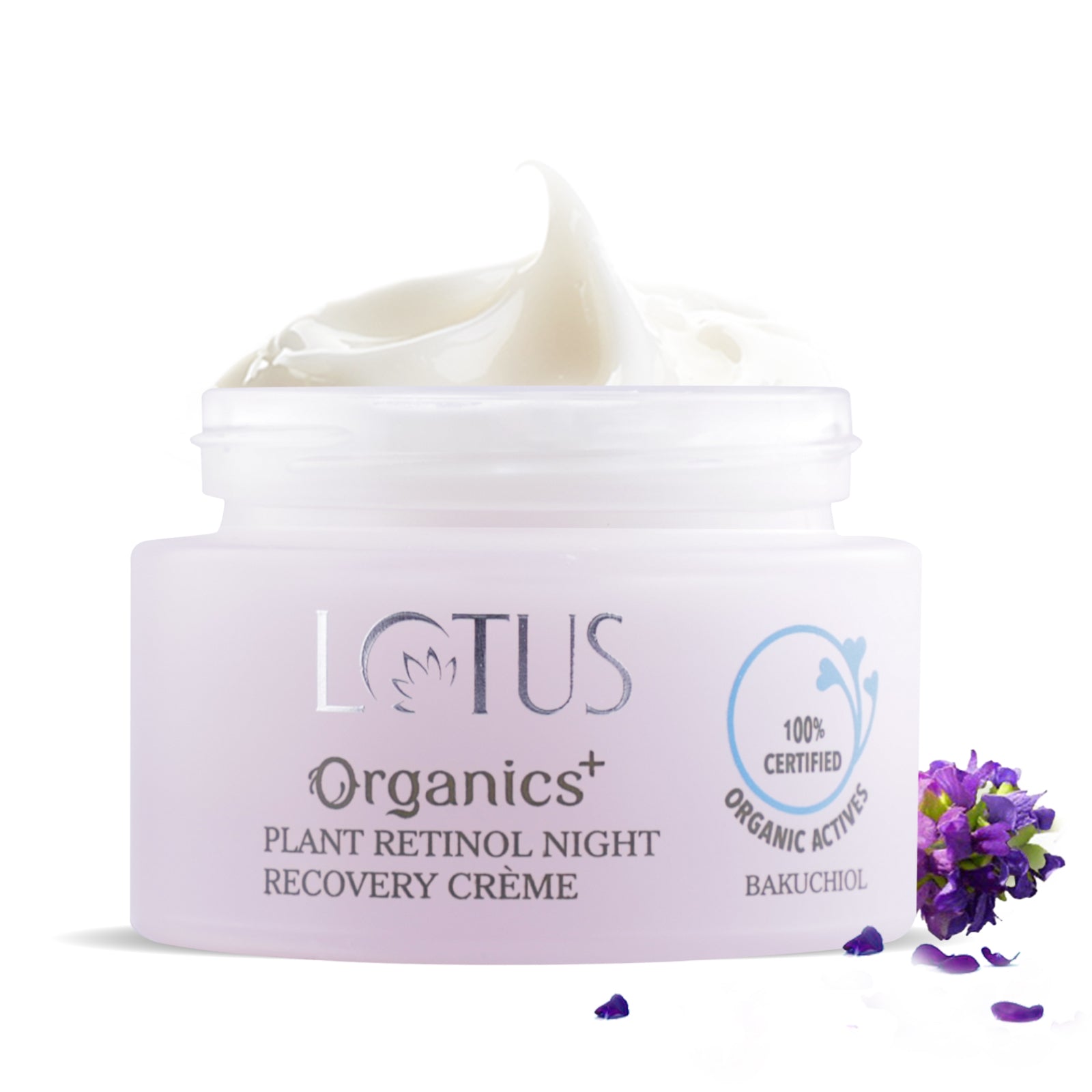 Lotus Bakuchiol Plant Retinol Night Recovery Crème