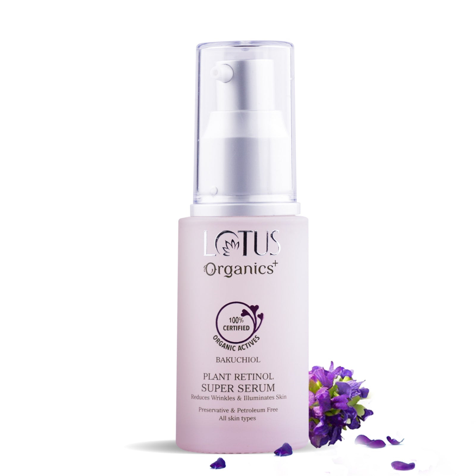 Lotus Organics+ Bakuchiol Plant Retinol Super Serum