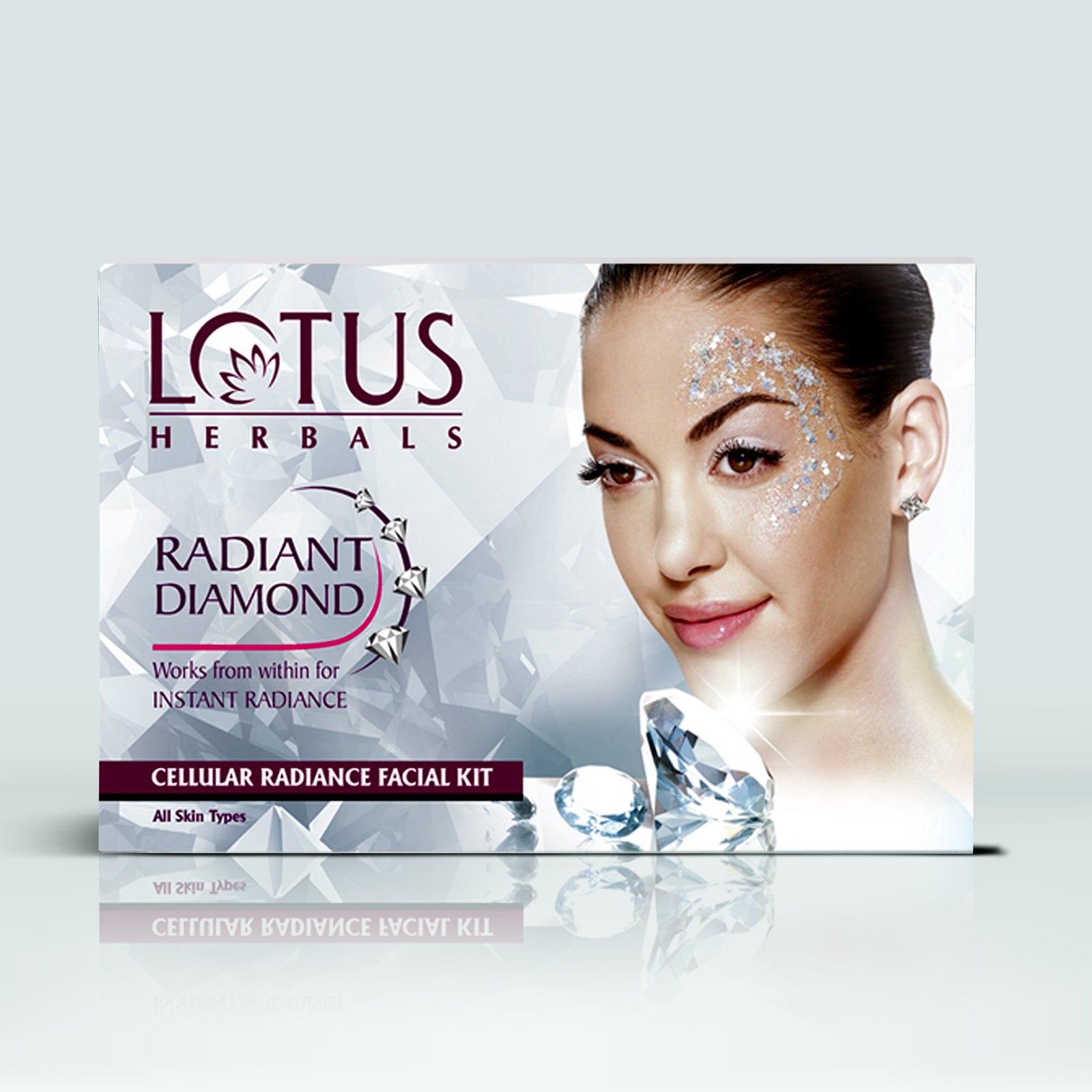 Radiant Diamond Cellular Radiance Salon Grade 4 Facial Kit