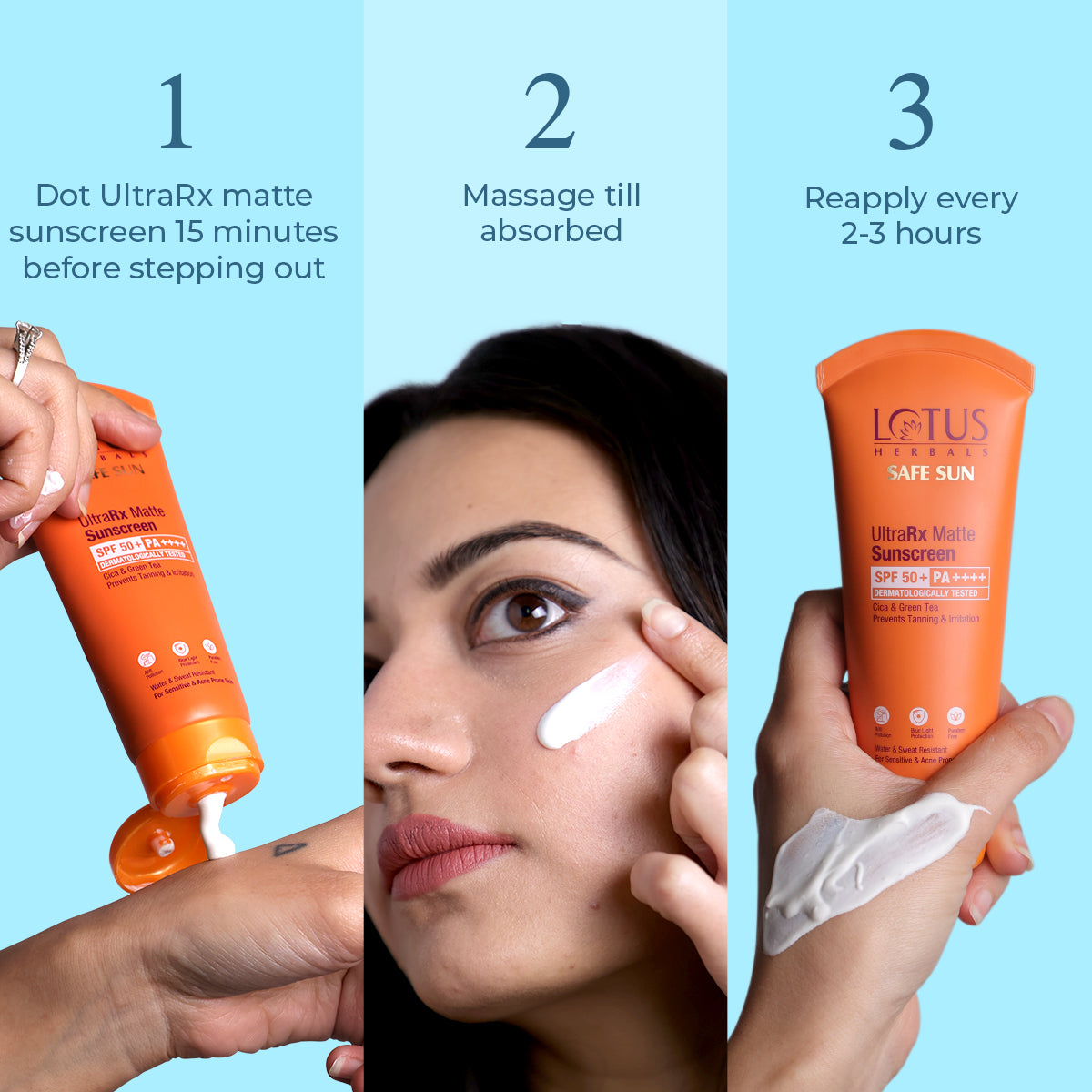 Safe Sun UltraRx Matte Sunscreen SPF 50 PA++++