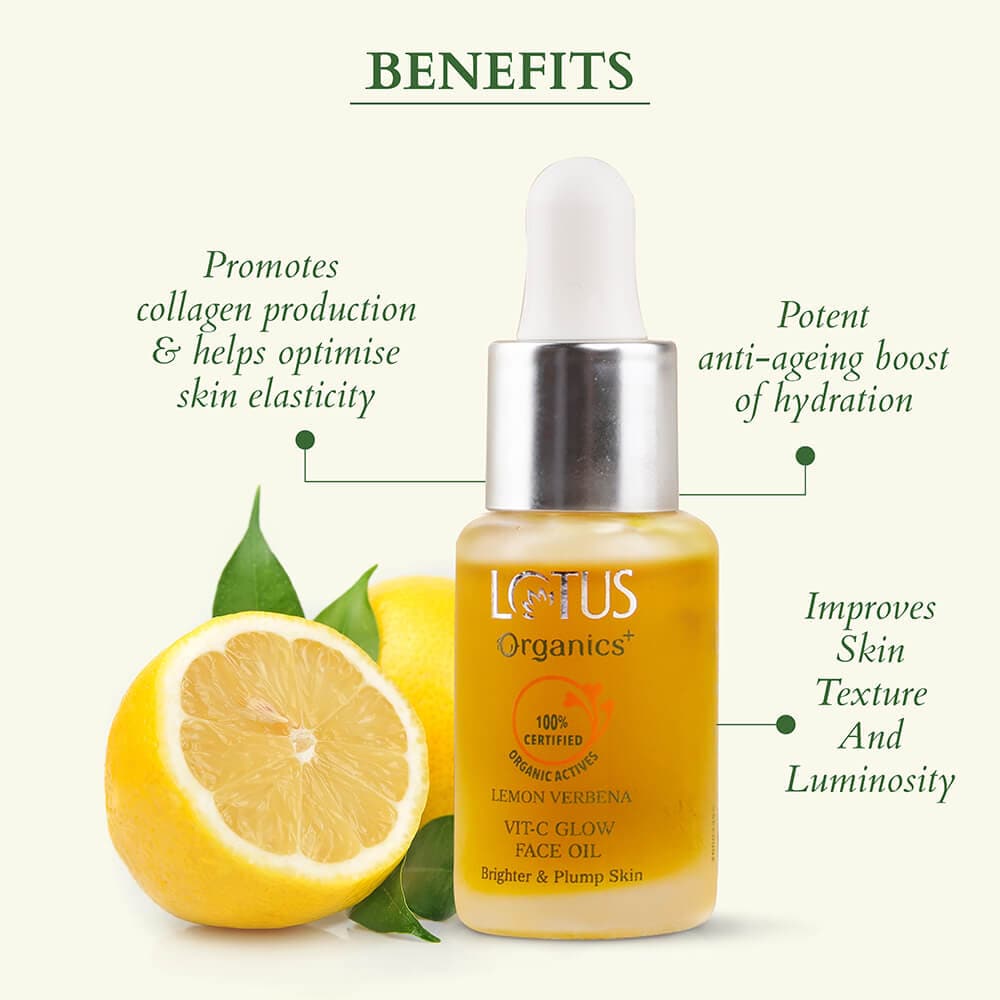 Lotus Organics+ Vit - C Glow Face Oil