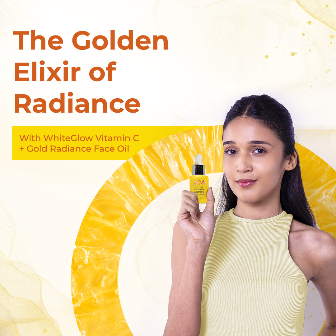 WhiteGlow Vitamin-C + Gold Radiance Face Oil
