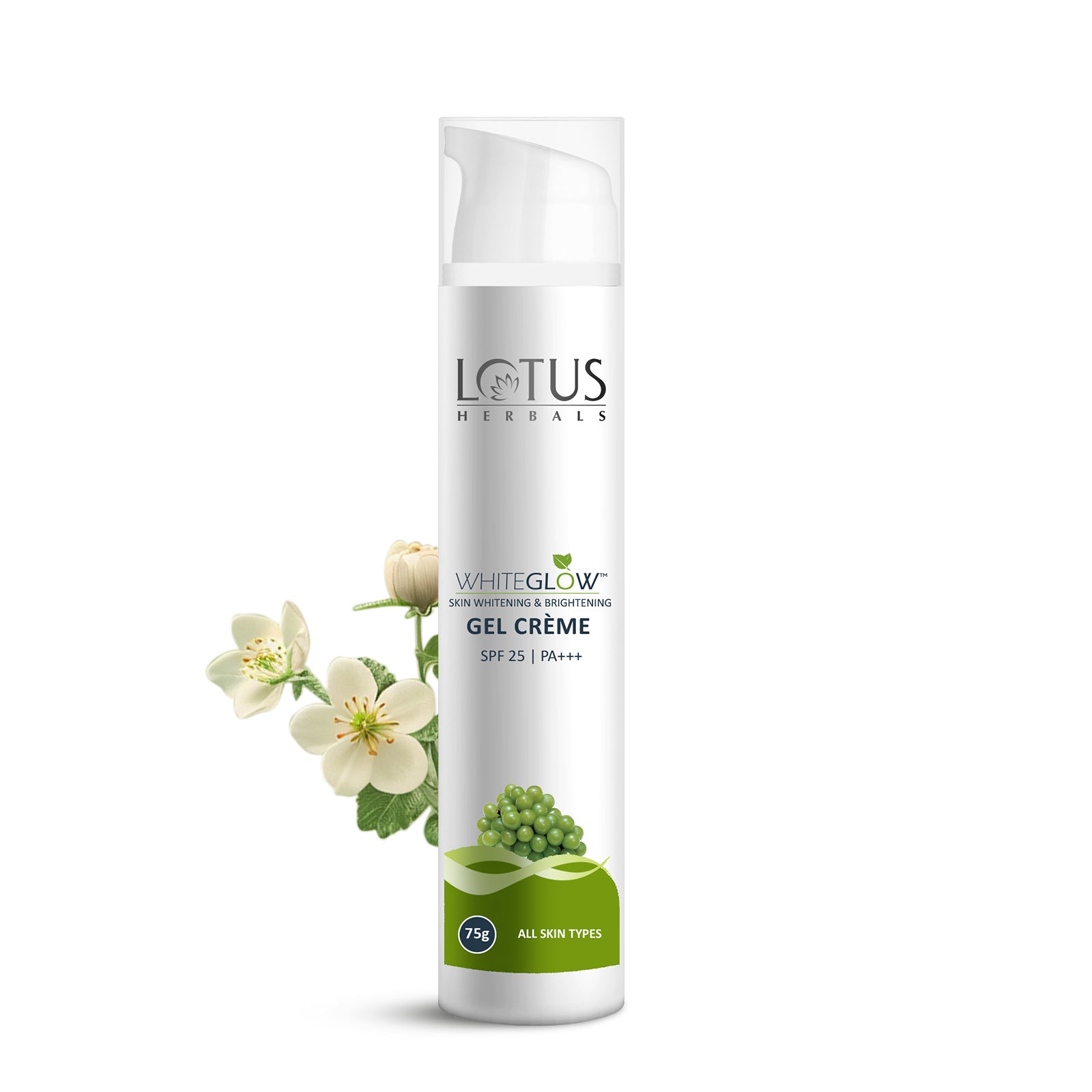 WhiteGlow Skin brightening Gel Creme SPF 25 PA+++ | 75g