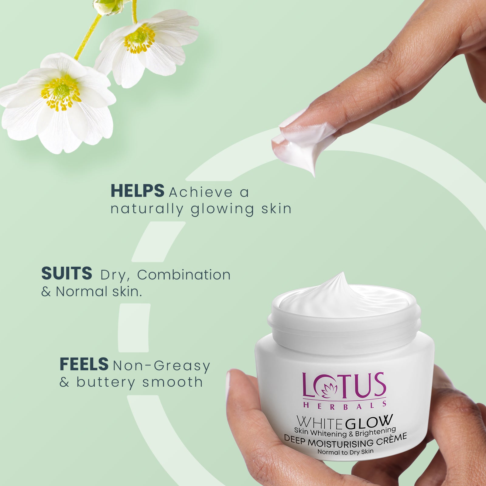 WhiteGlow Skin Brightening Deep Moisturising Cream SPF 20 PA+++