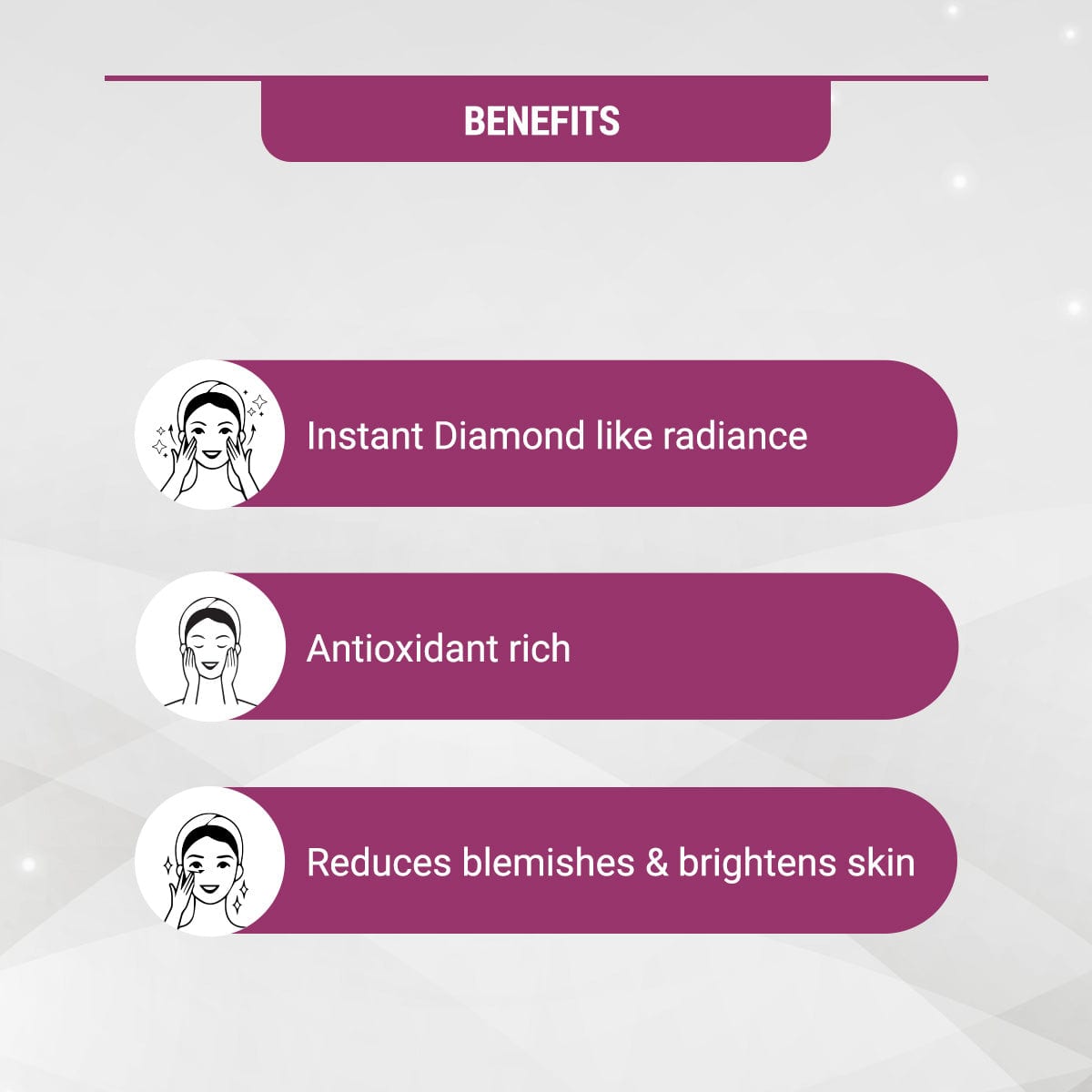 Radiant Diamond Cellular Radiance Salon Grade 4 Facial Kit