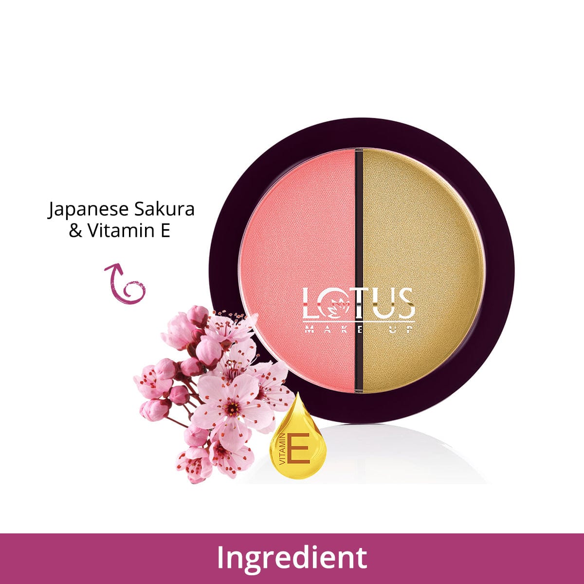 Cruelty Free - Proedit Silk Touch Blush Highlighter Duo - Exotic Crush