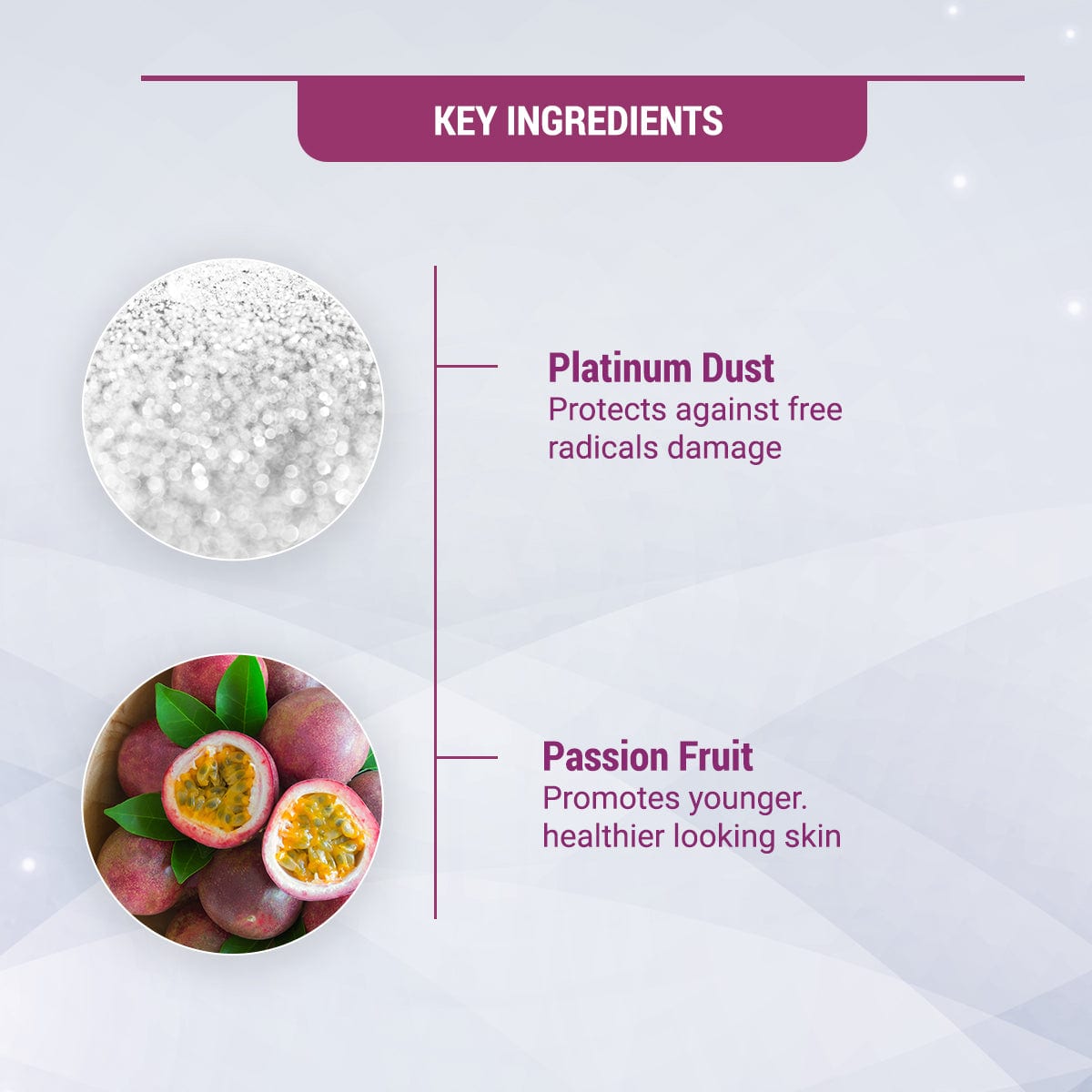 Radiant Platinum Cellular Anti-Ageing Salon Grade 4 Facial Kit
