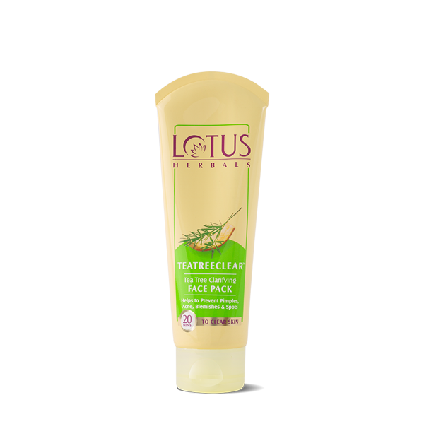 Lotus Herbals TEATREECLEAR Anti-Acne Oil Control Tea Tree Face Packs