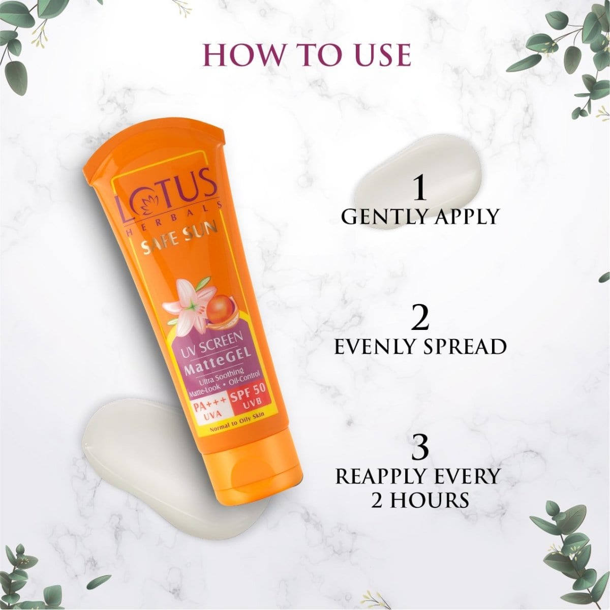 UV Screen MatteGEL SPF 50 PA+++ - Lotus Herbals
