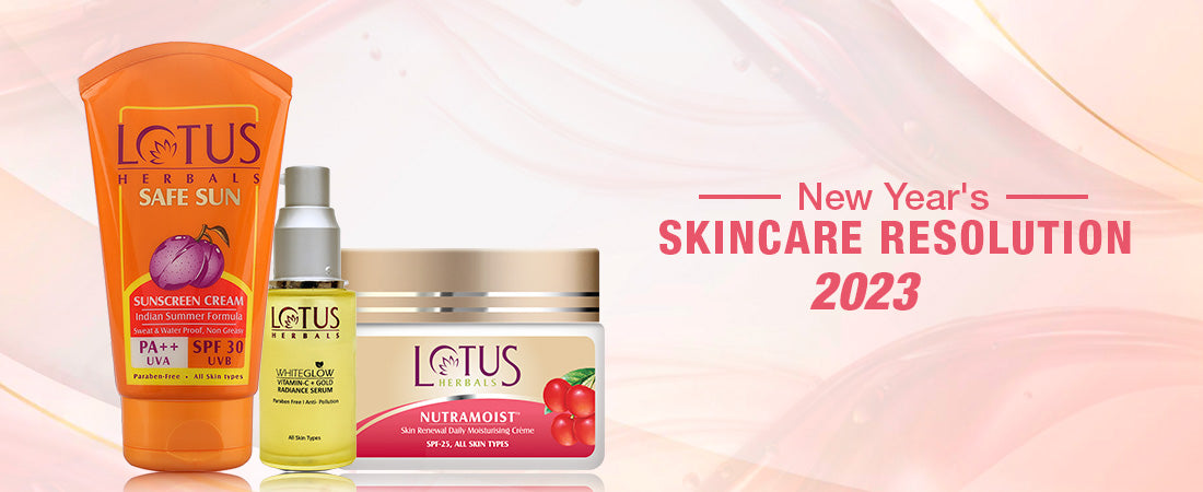 New year's Skincare Resolution : 2023