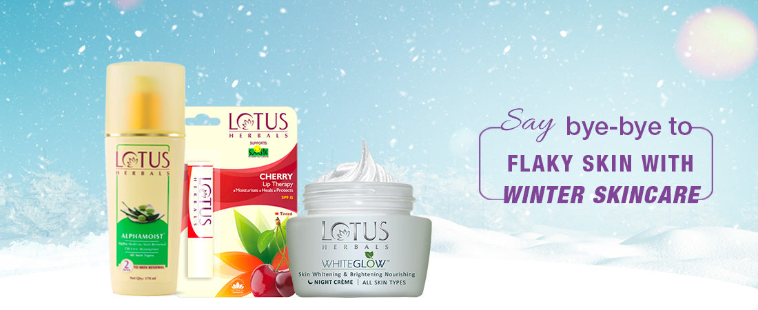 Say bye bye to flaky skin with Winter Skincare