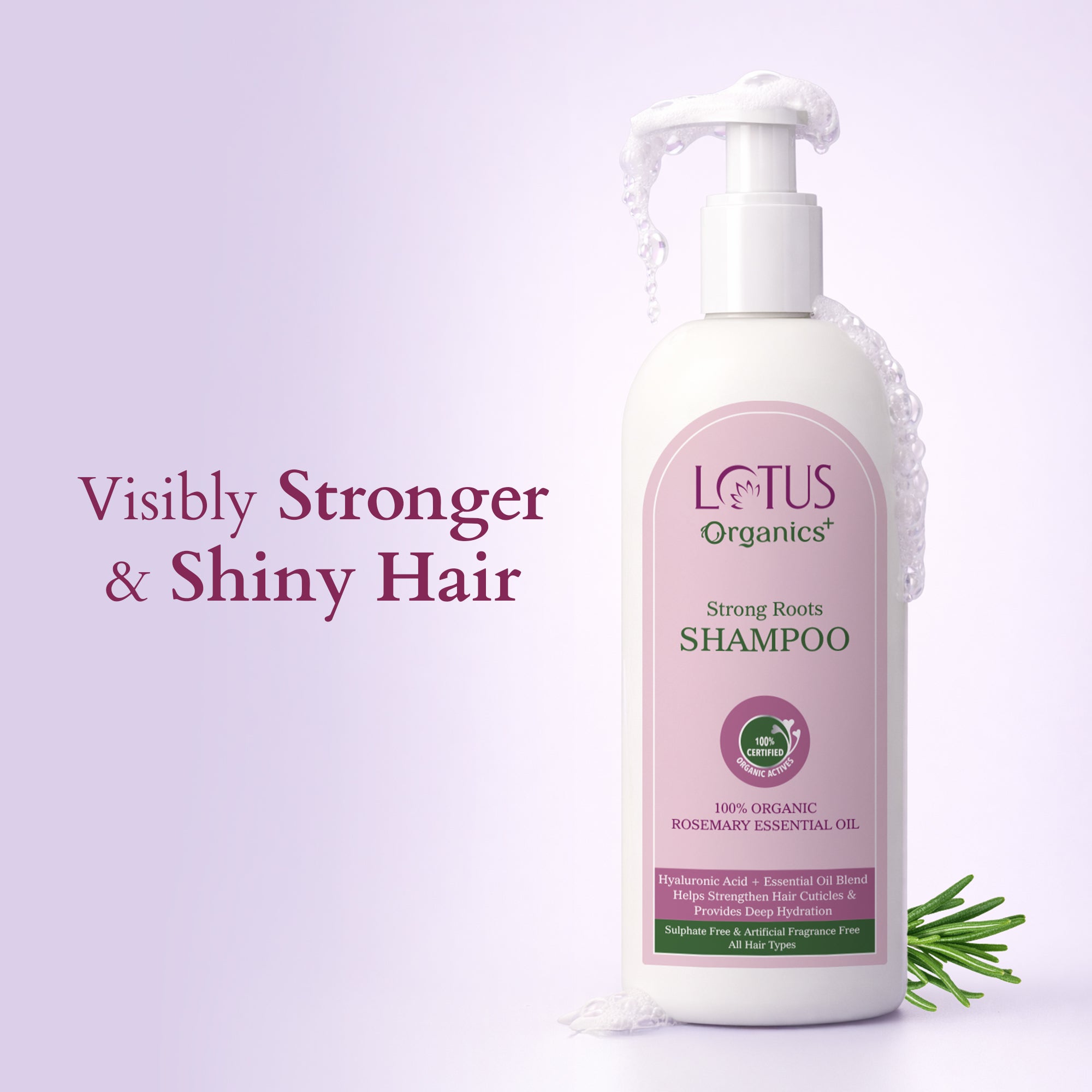 Lotus Organics+ Strong Roots Shampoo