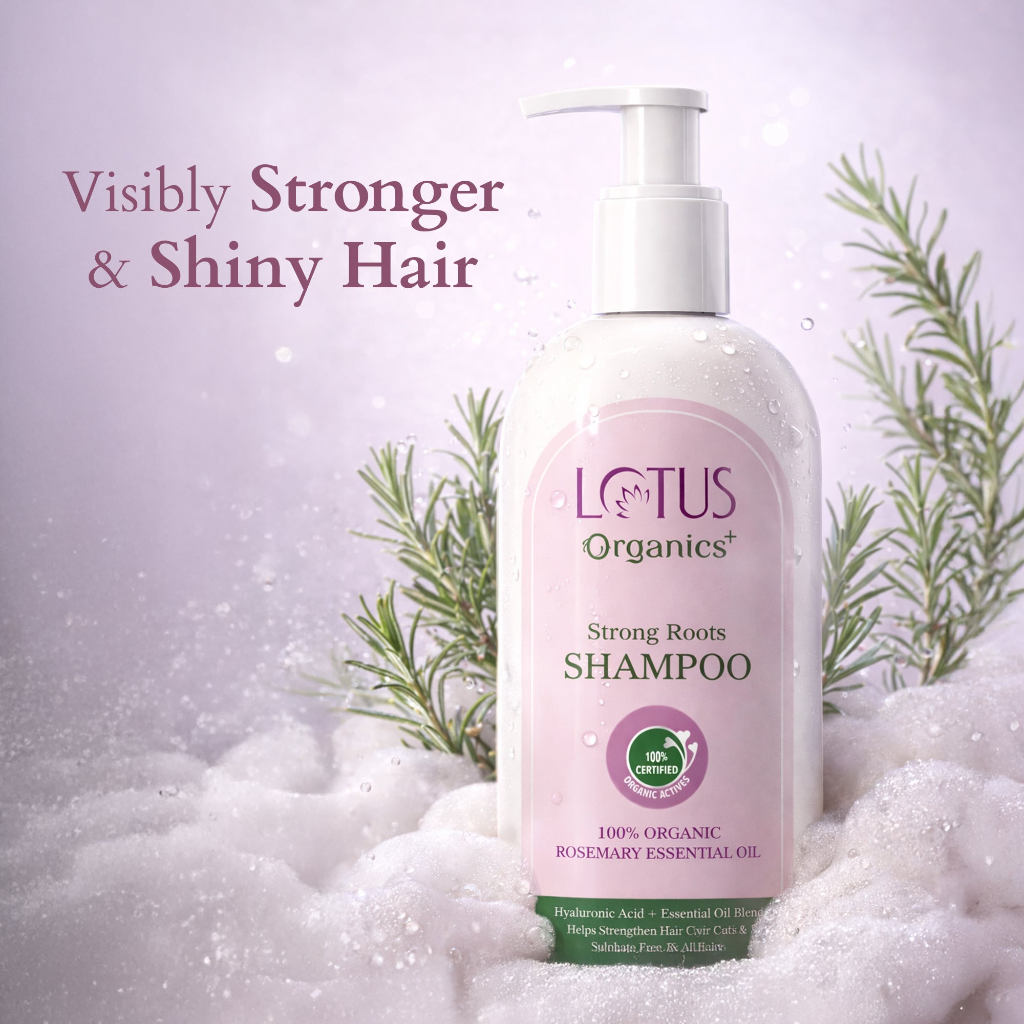 Lotus Organics+ Strong Roots Shampoo