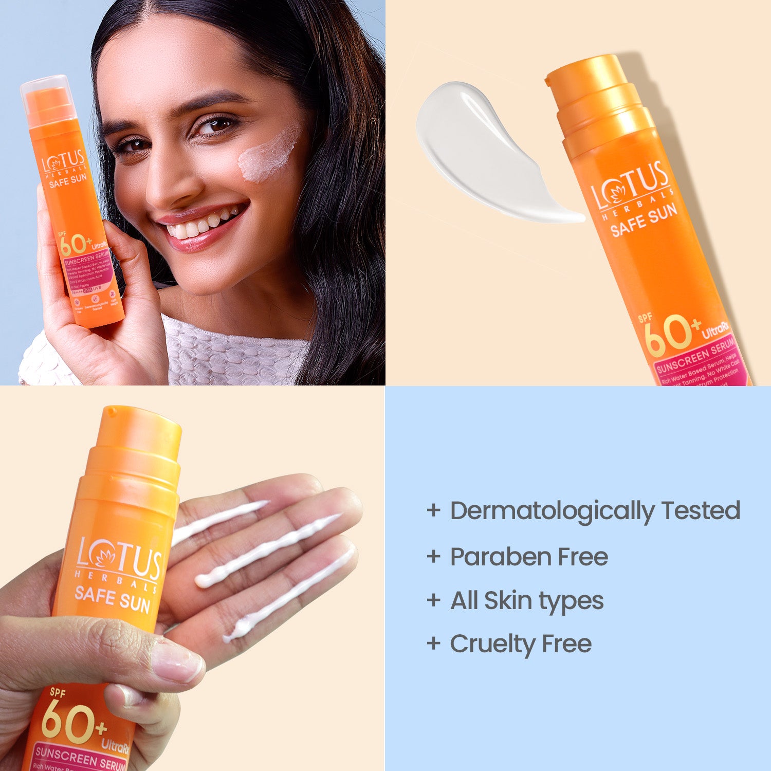 Safesun UltraRX Sunscreen Serum SPF 60 PA++++