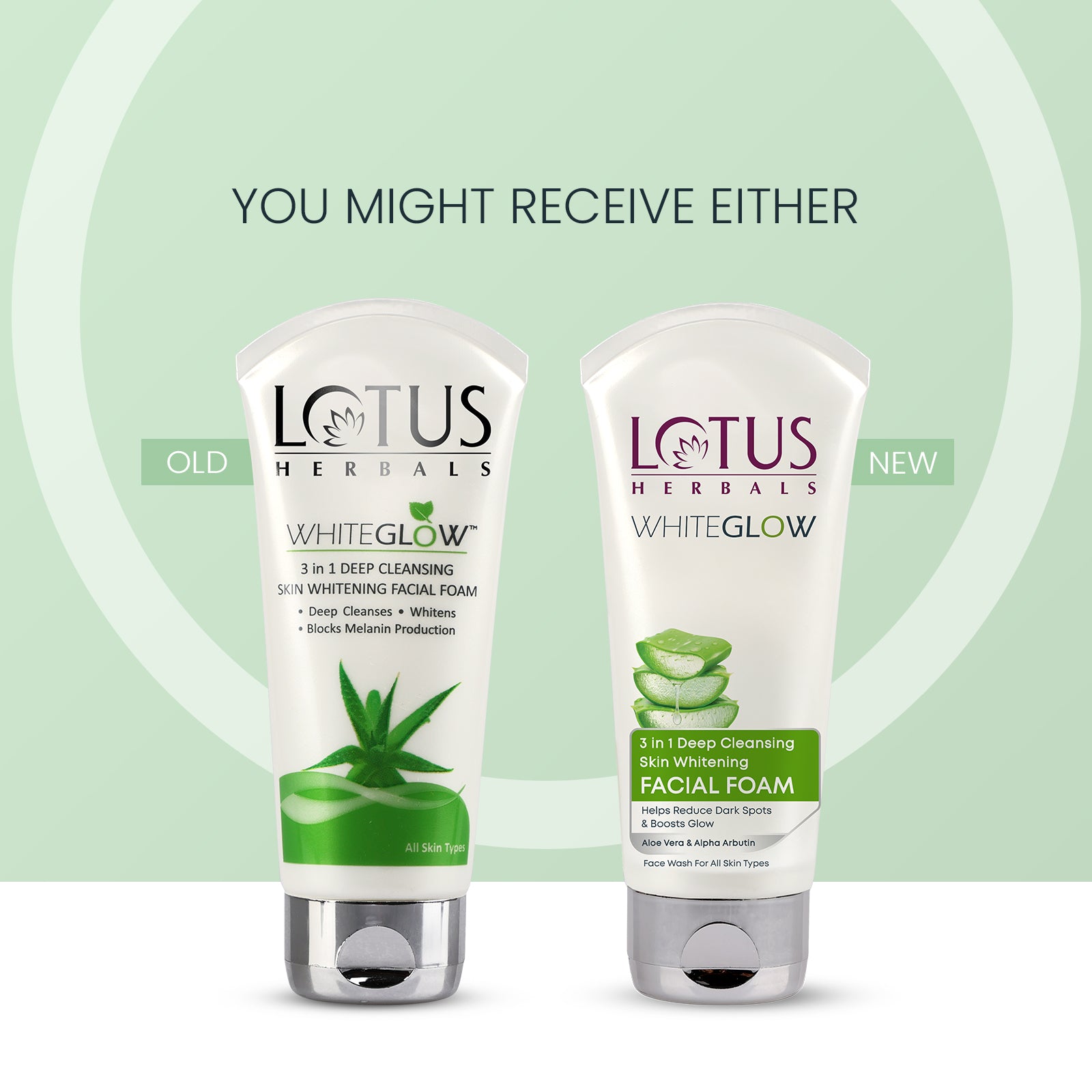 WhiteGlow 3 In 1 Deep Cleansing Skin Brightening Facial Foam