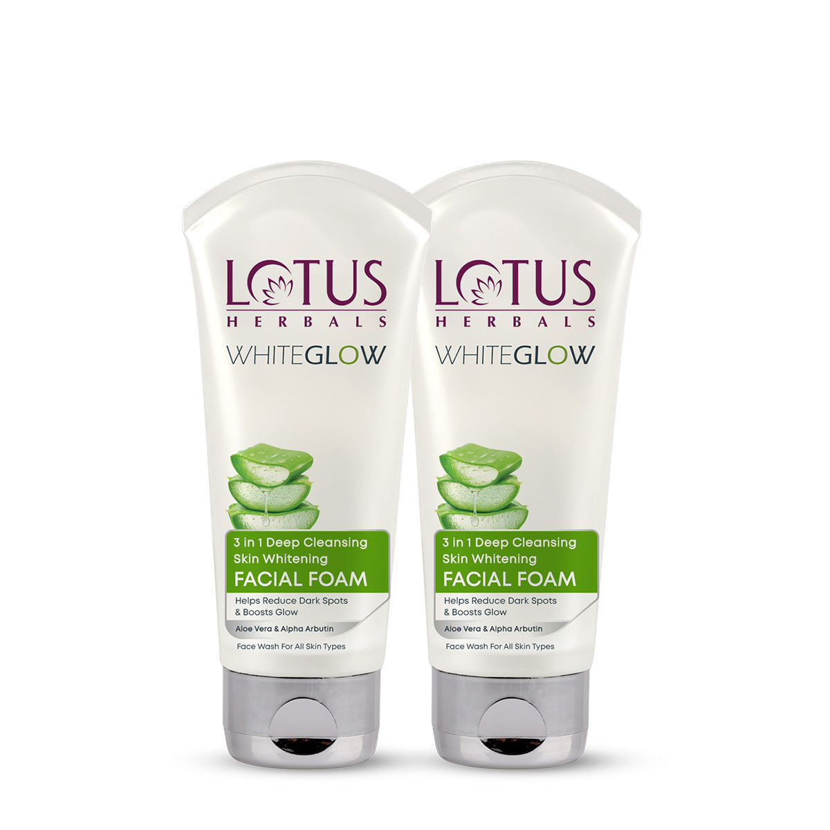 WhiteGlow 3 In 1 Deep Cleansing Skin Brightening Facial Foam | 100g