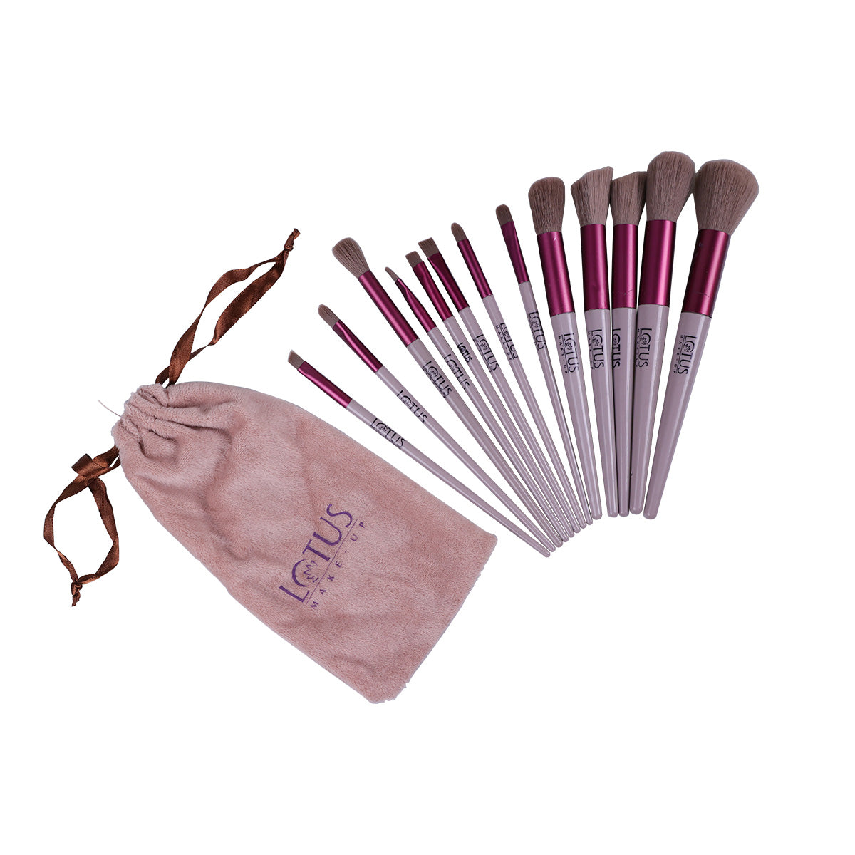Make-up 13-piece Makeup Brush Set (with Pouch)