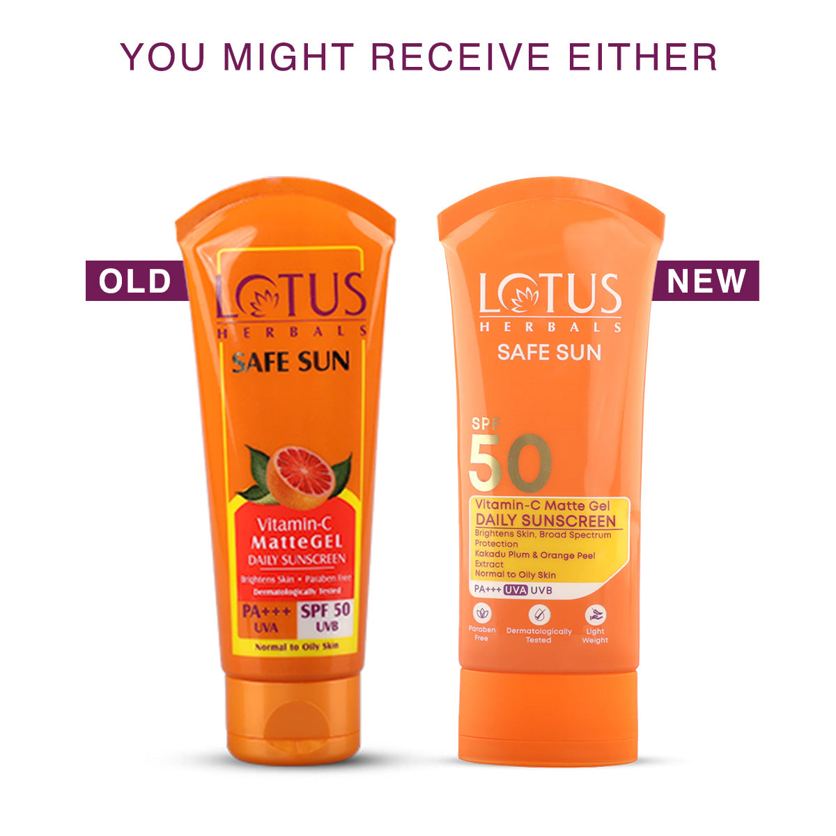 Safe Sun Vitamin-C MatteGEL Daily Sunscreen SPF 50