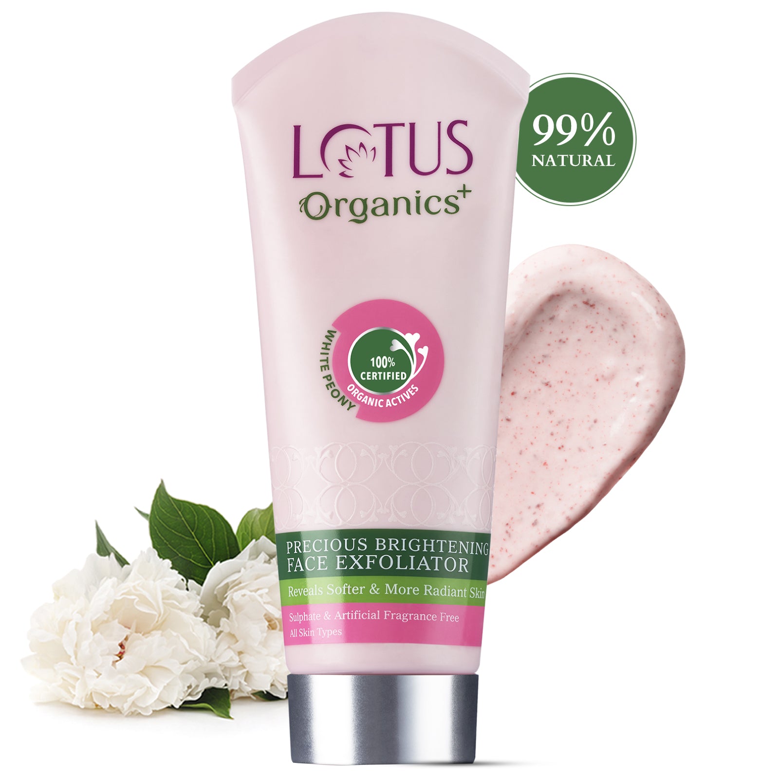 Lotus Precious Brightening Face Exfoliator