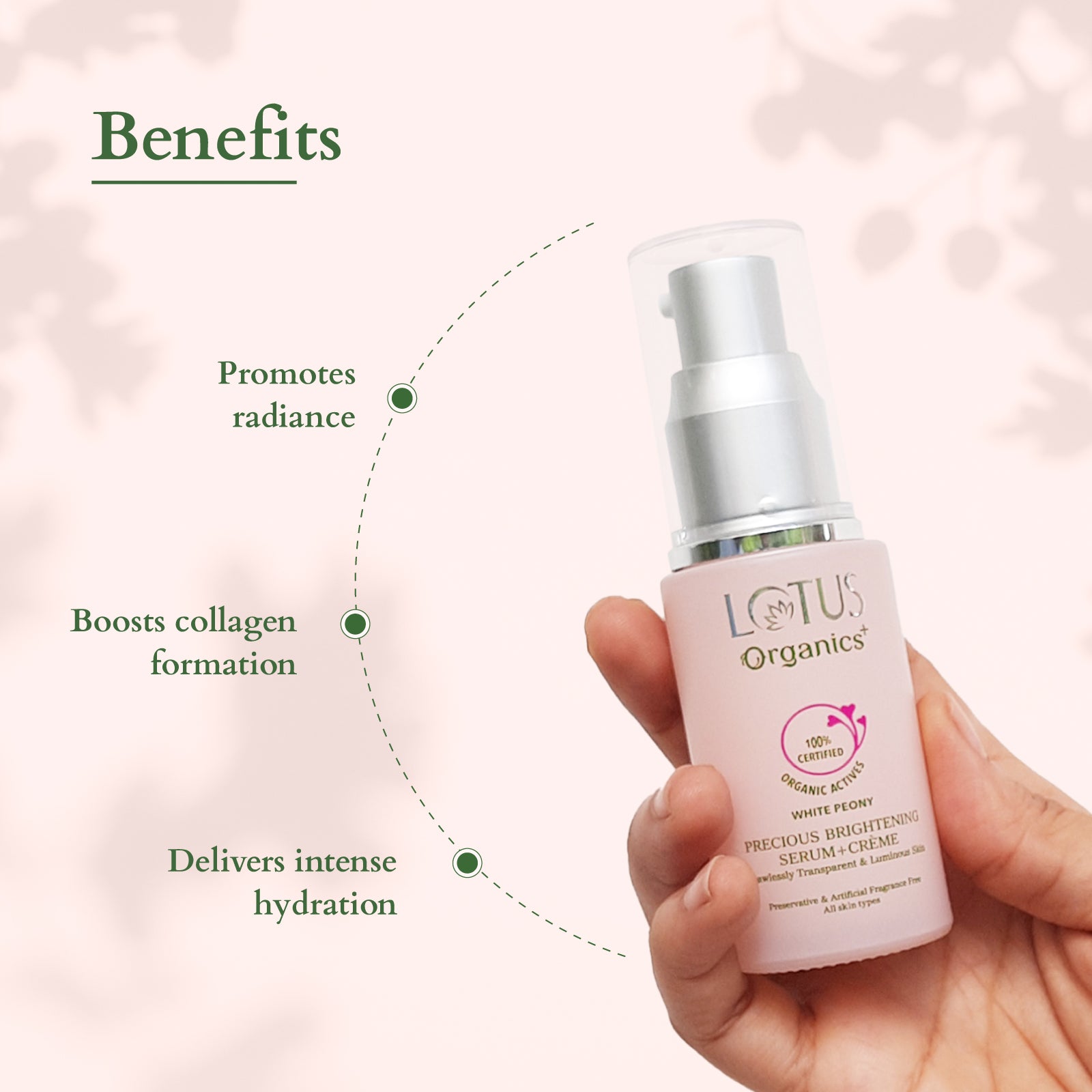 Lotus Precious Brightening Serum+ Creme