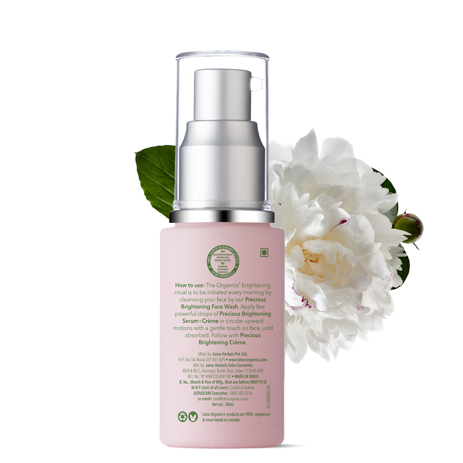 Lotus Precious Brightening Serum+ Creme