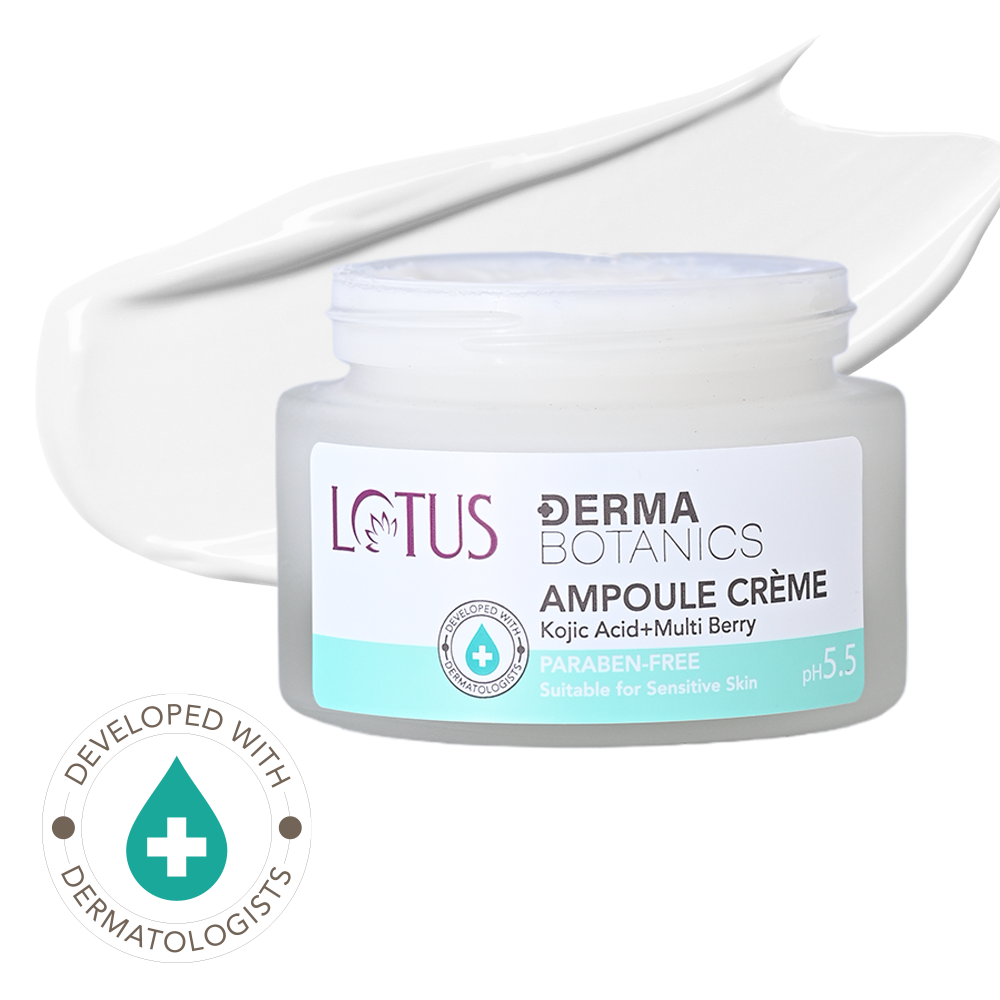 Dermabotanics Kojic Facewash+Multi Berry Hi-Dose Serum+Multi berry Ampoule Crème