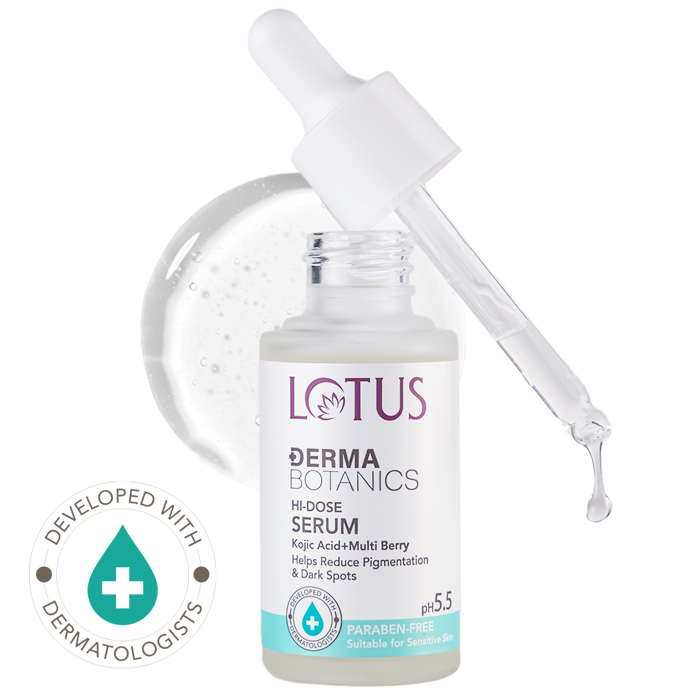 Dermabotanics Kojic Facewash+Multi Berry Hi-Dose Serum+Multi berry Ampoule Crème