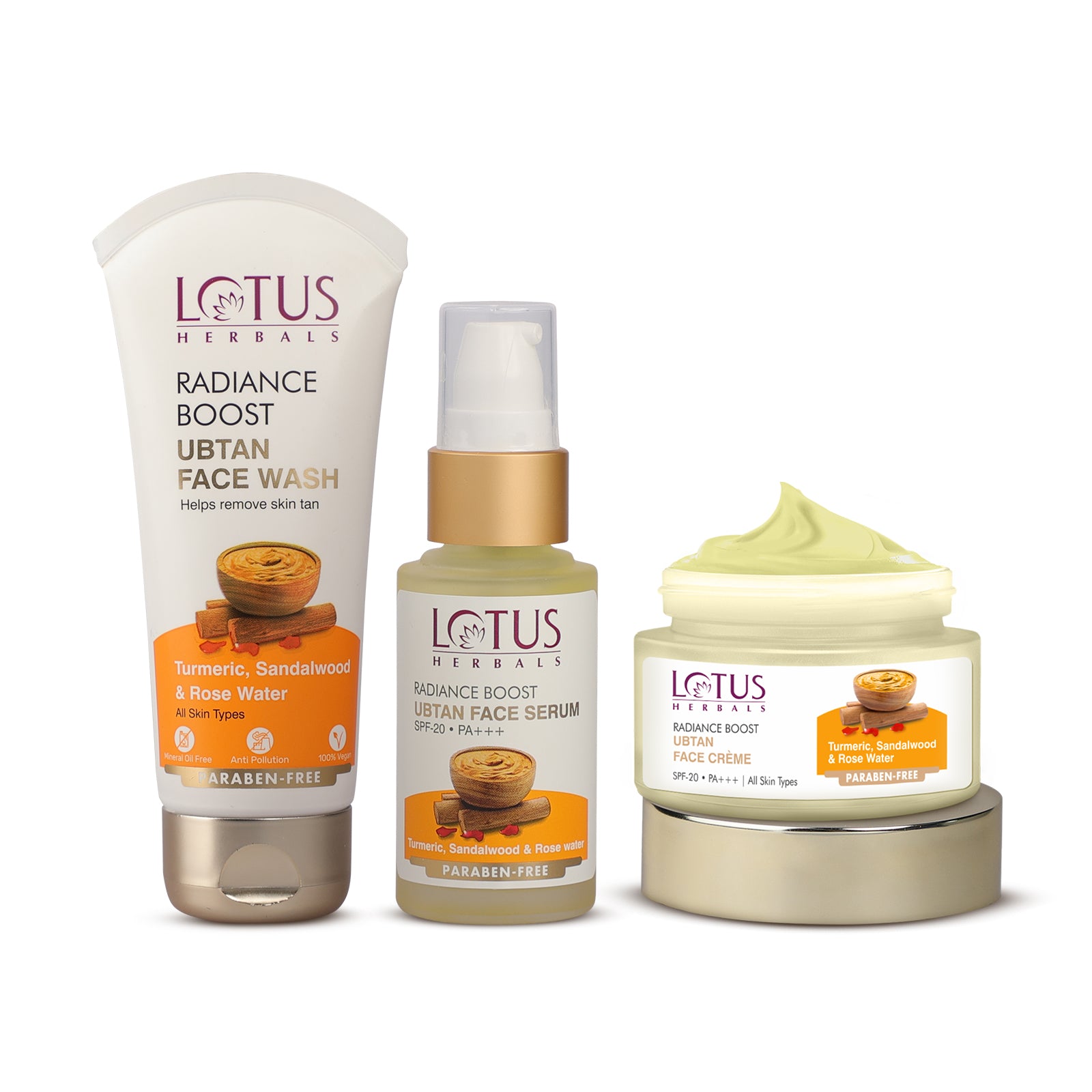 Radiance Boost Ubtan Trio