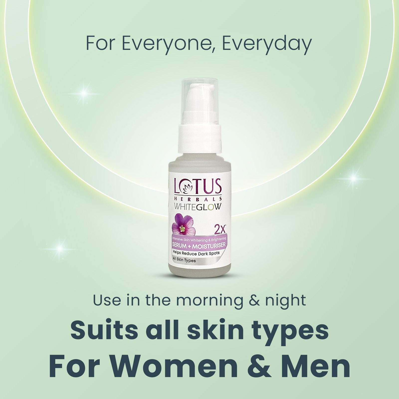 WhiteGlow Skin Brightening Serum+ Moisturiser