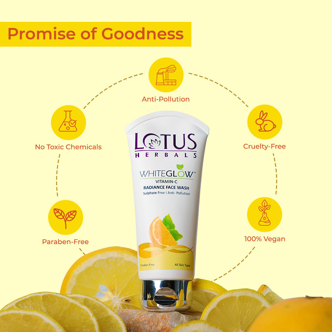 WhiteGlow Vitamin-C Radiance Facewash