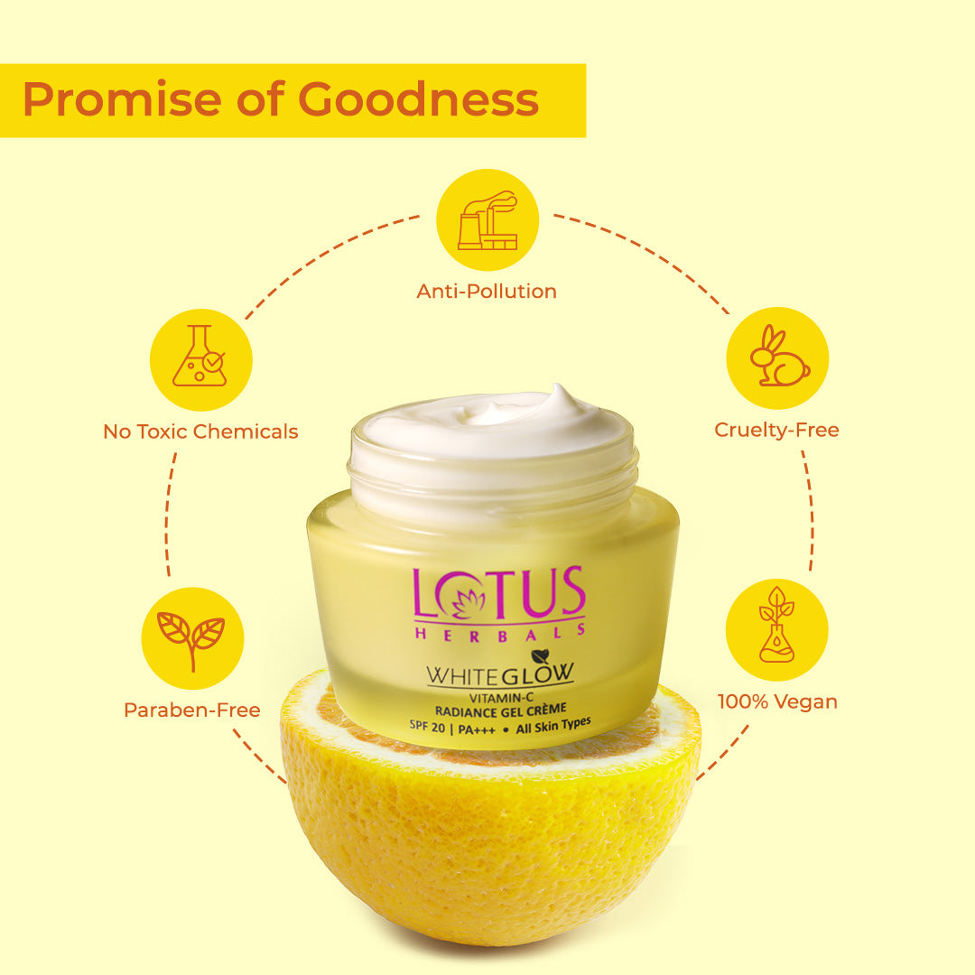 WhiteGlow Vitamin-C Radiance Gel Creme SPF 20 PA+++