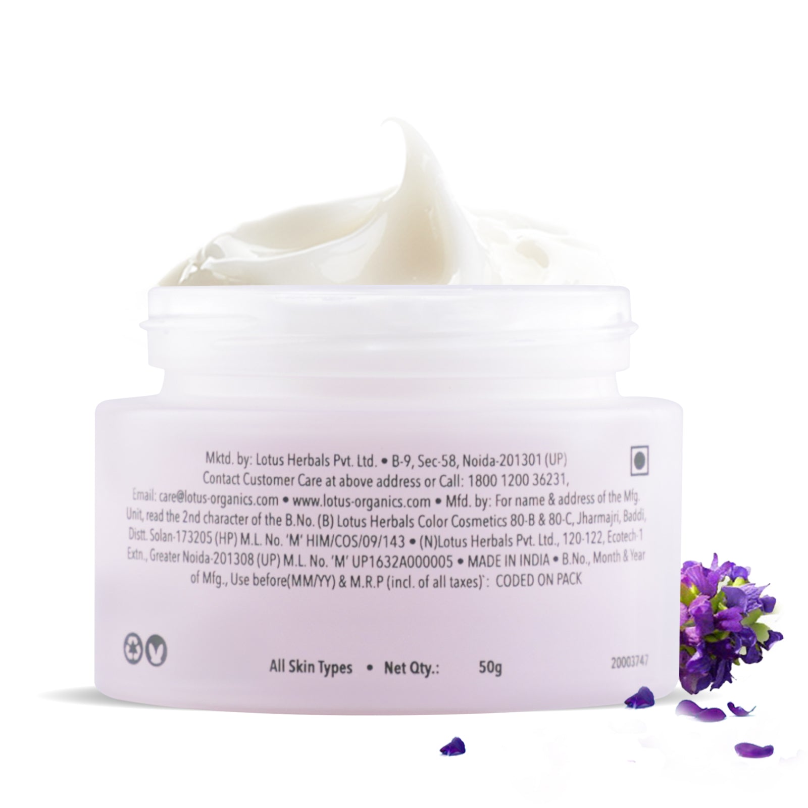 Lotus Bakuchiol Plant Retinol Night Recovery Crème
